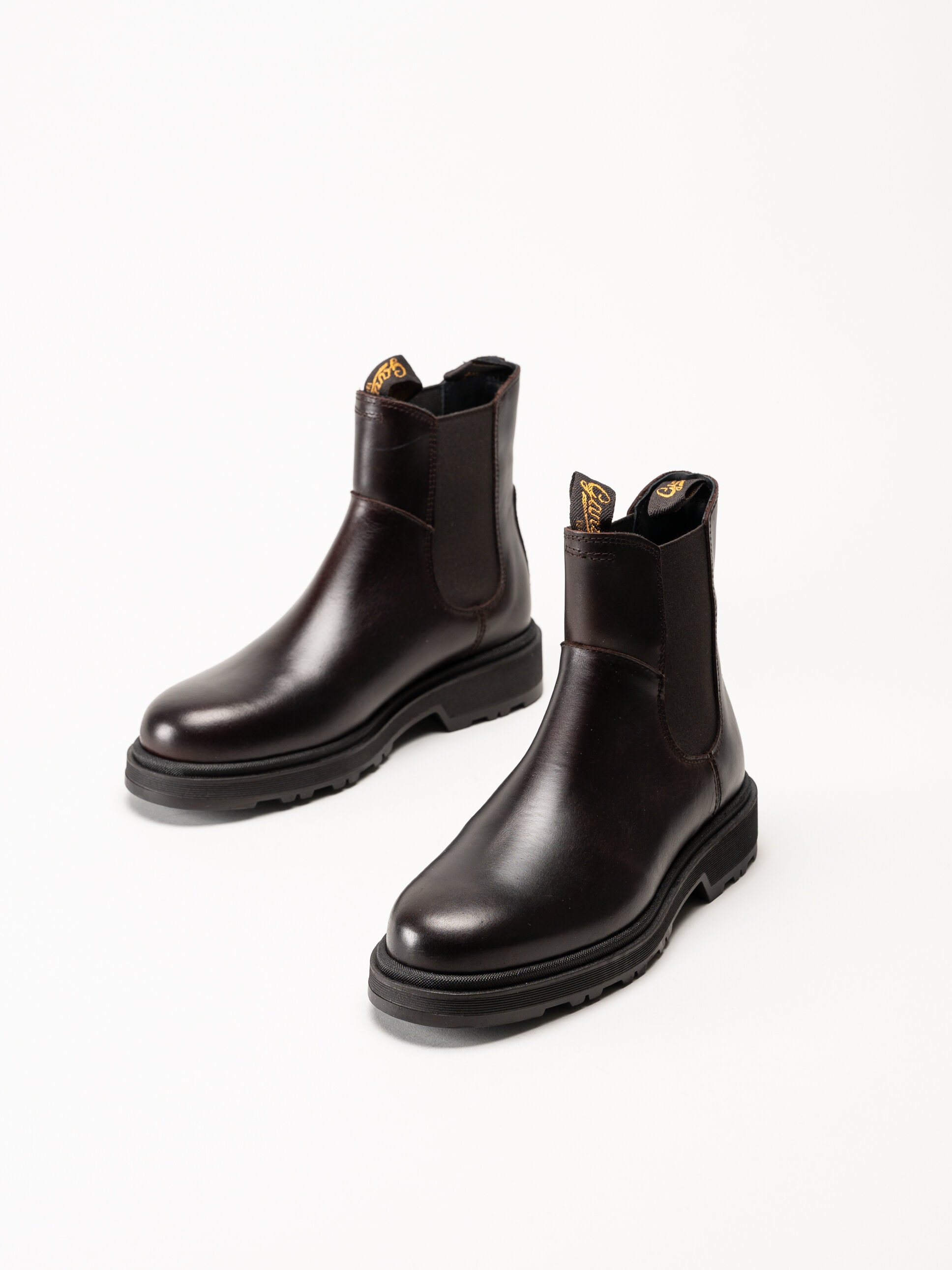 Gant Footwear - Wootlynne Chelsea Boot - Mörkbruna chelsea boots i skinn