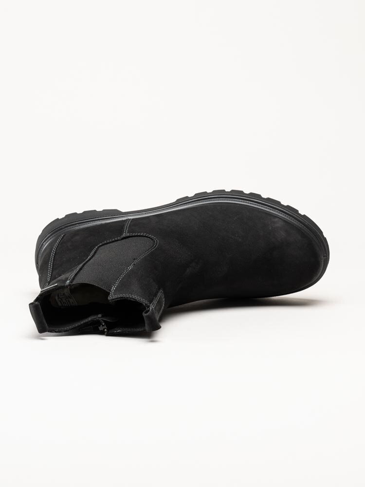 Legero - Monta - Svarta fodrade chelsea boots med Gore-Tex
