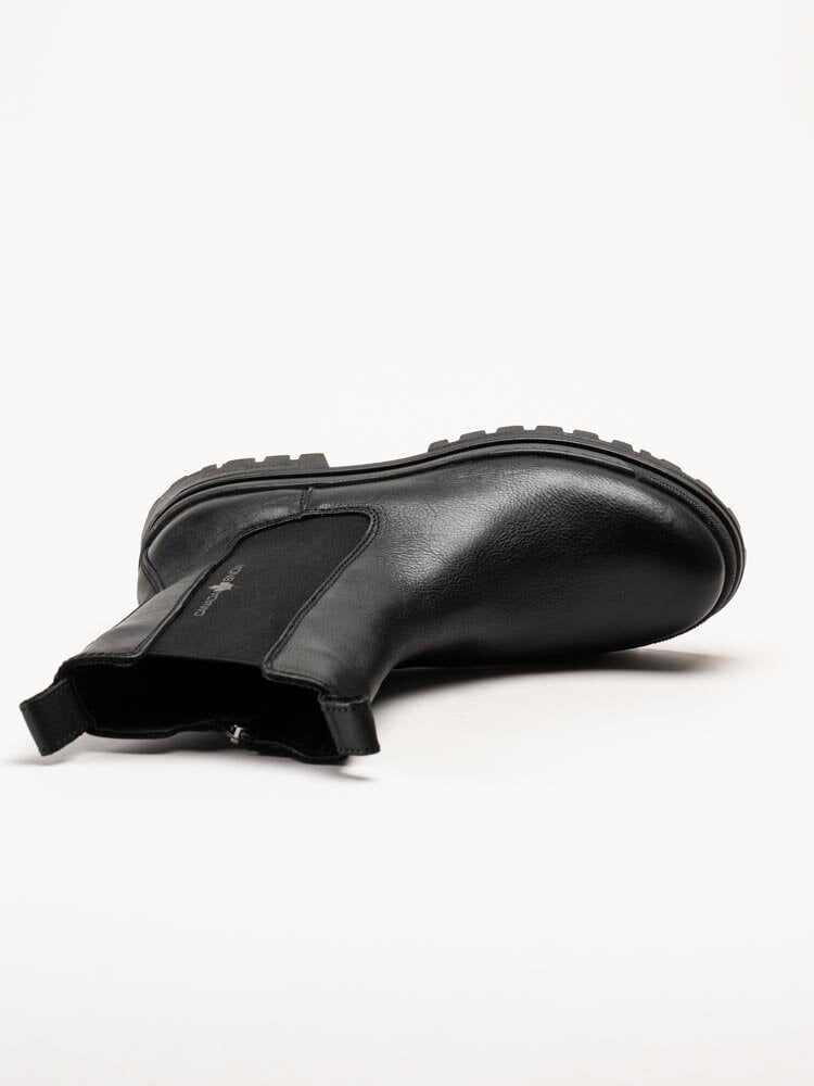 Canada Snow - Carlyle - Svarta chelsea boots med utfällbara broddar