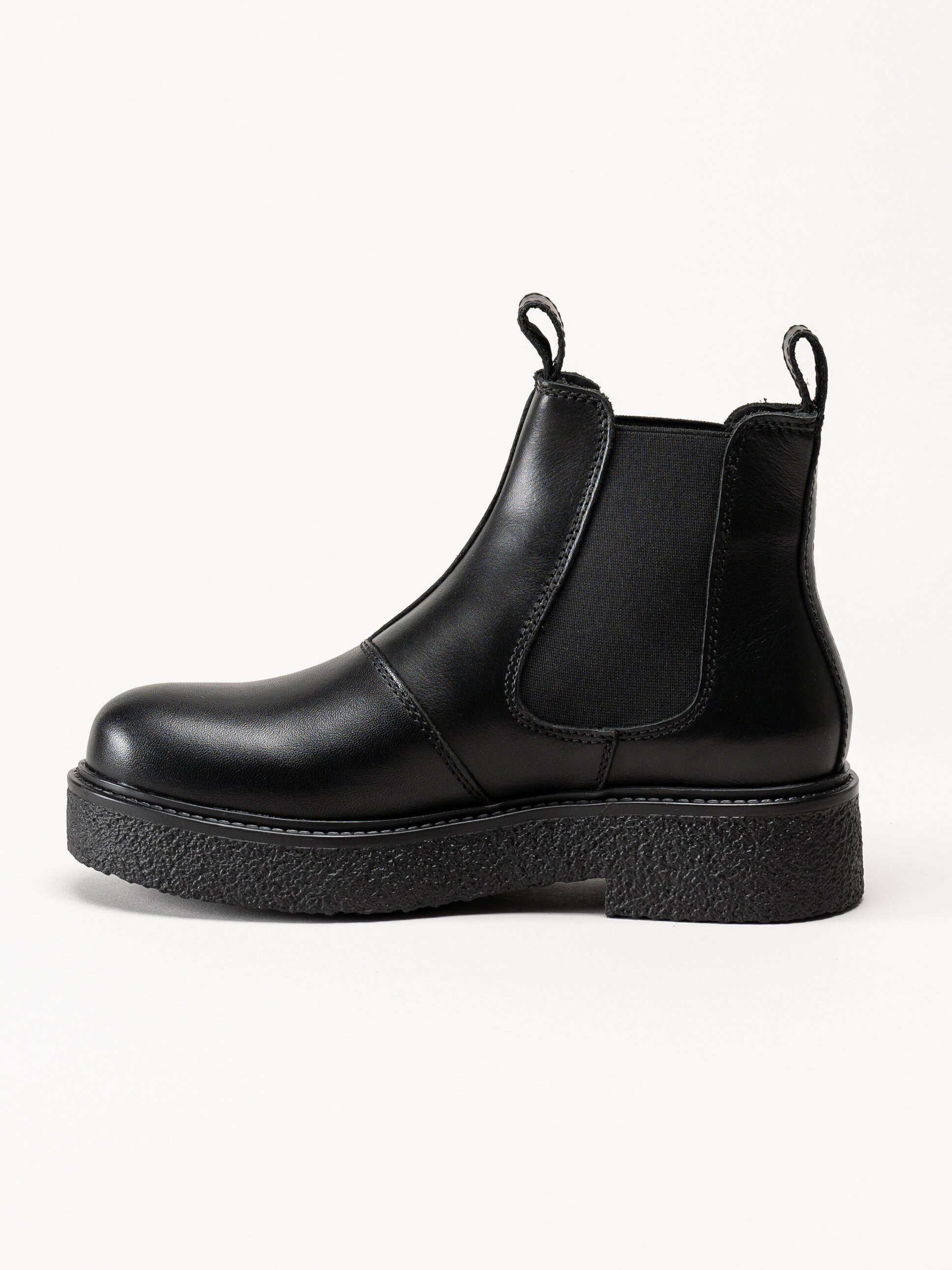 Canada Snow - Mount Vail Lea - Svarta ullfodrade boots i skinn