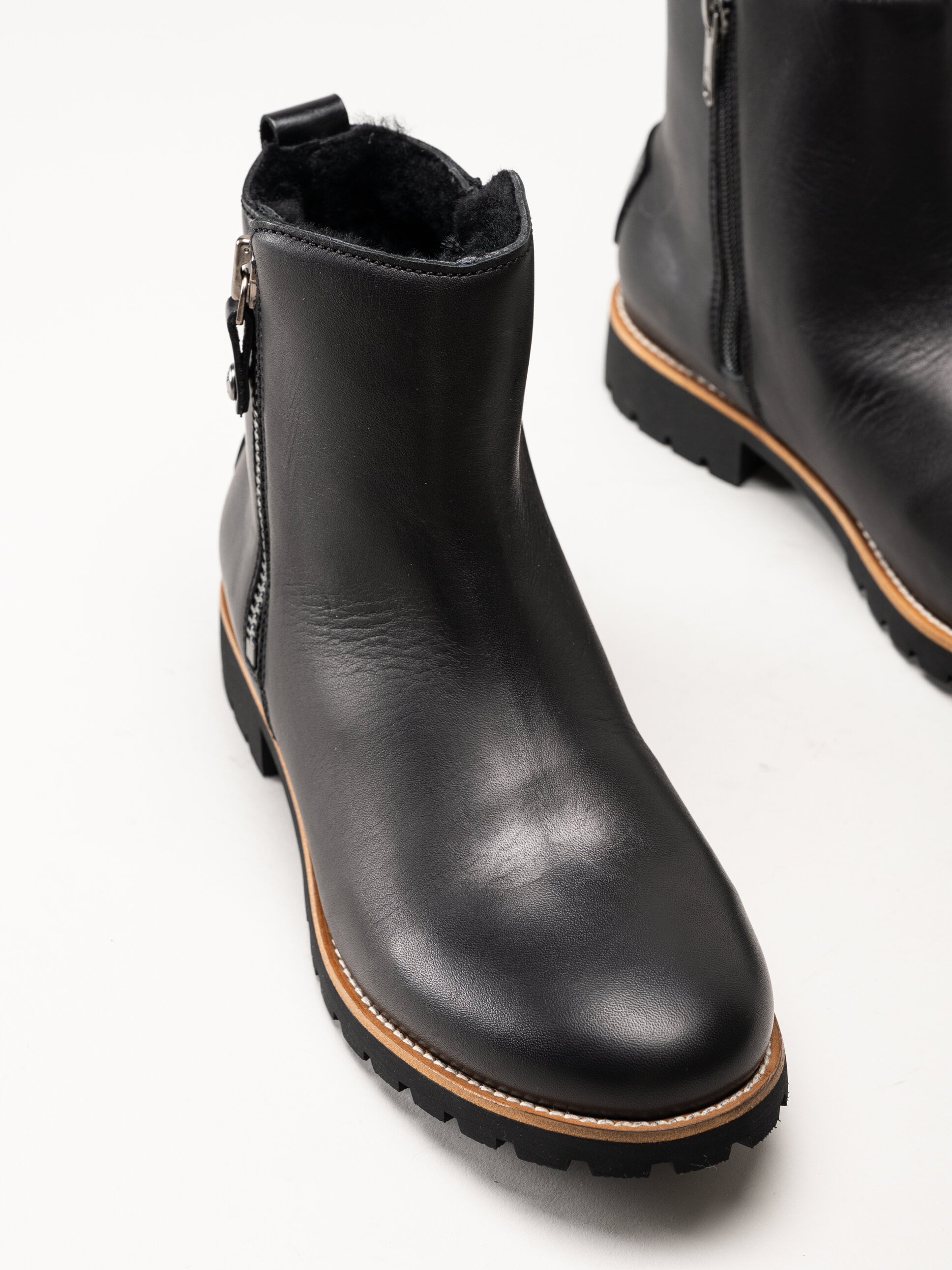 Panama Jack - Fiore Igloo Trav - Svarta vattentäta fodrade boots
