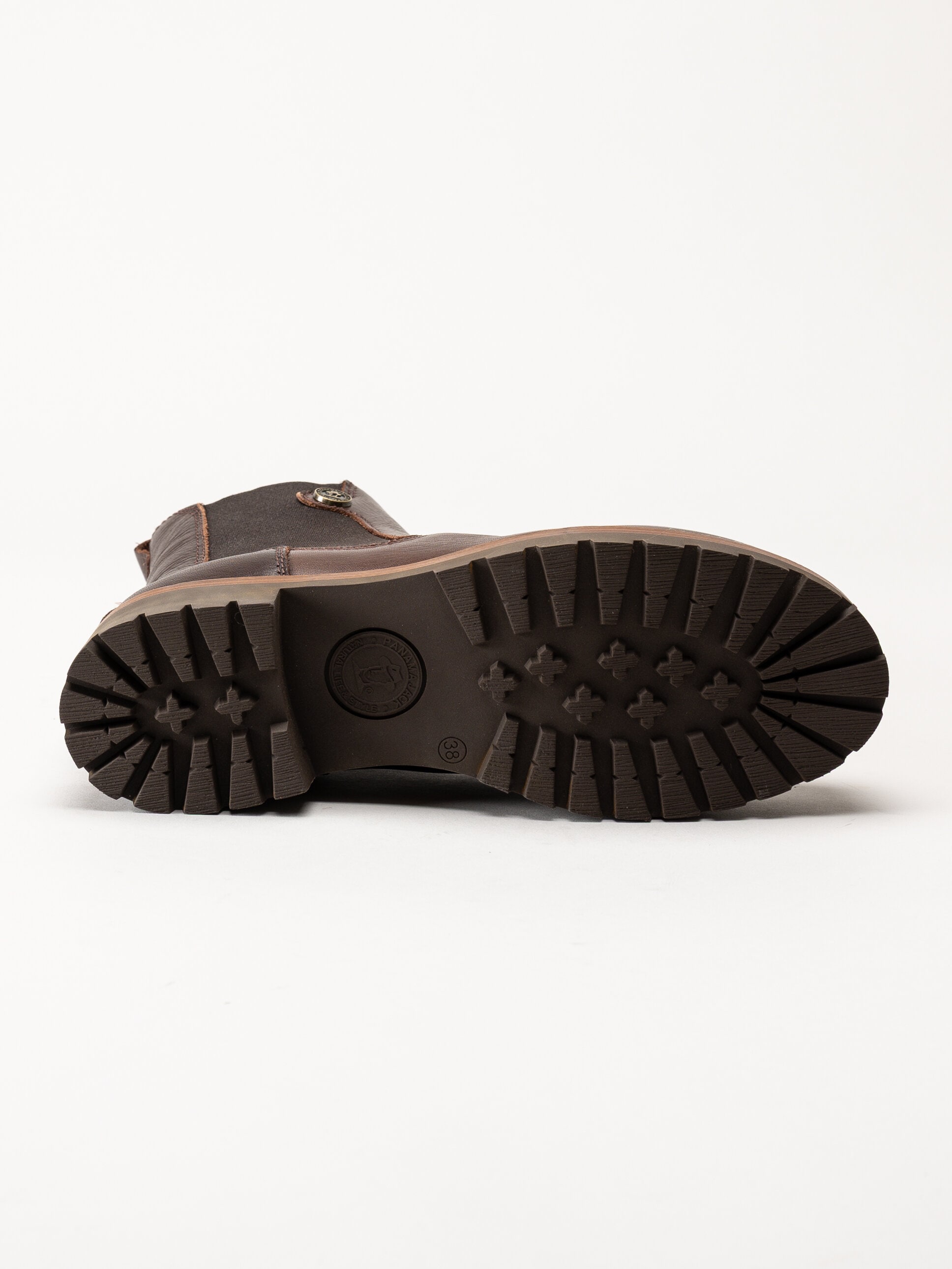 Panama Jack - fransesca Igloo - Bruna fårskinnsfodrade chelsea boots