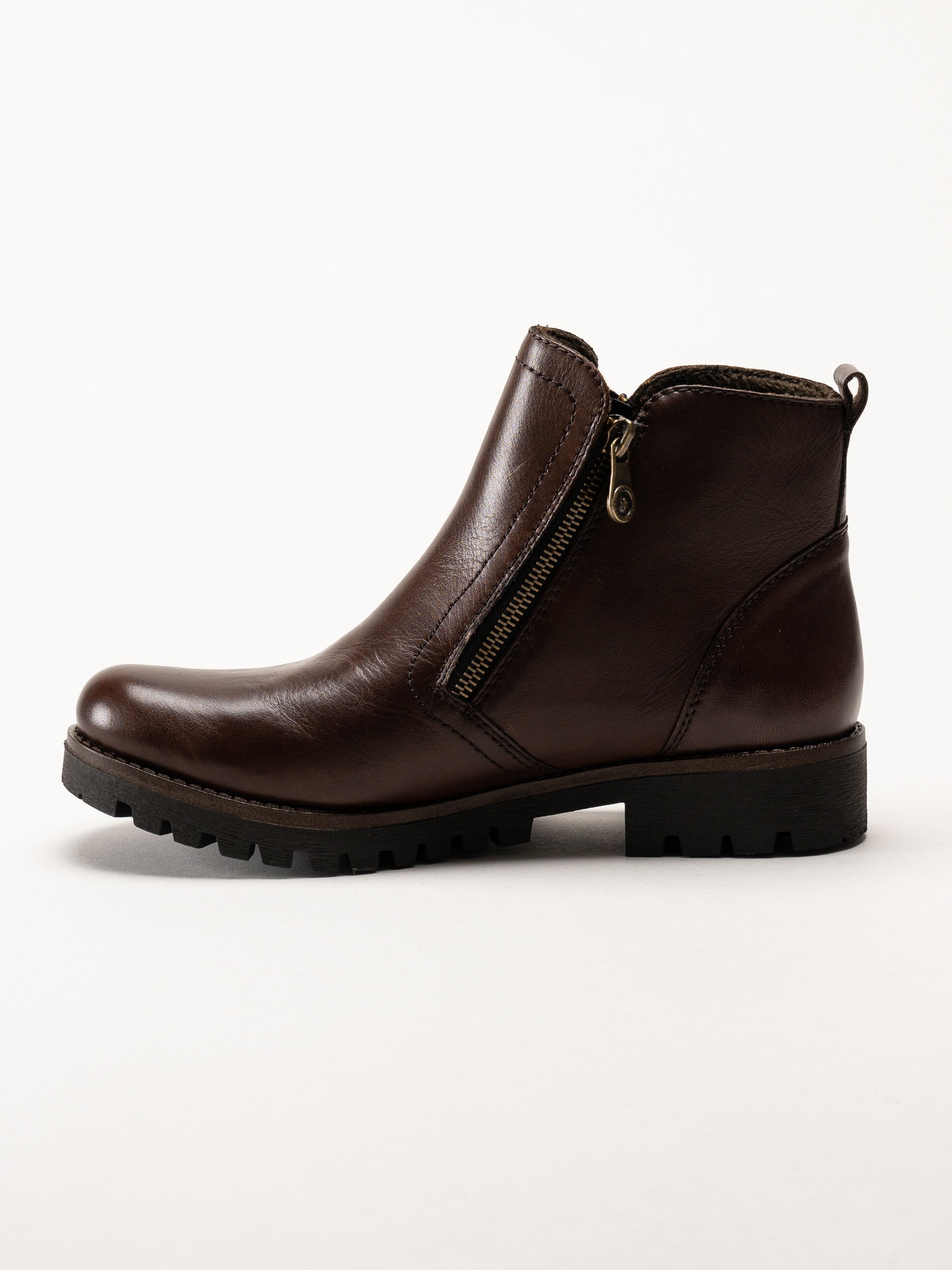 Rieker - Bruna varmfodrade boots i skinn