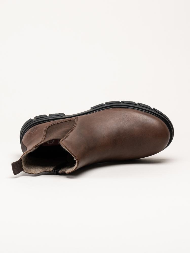 Rieker - Bruna grova chelsea boots i skinn