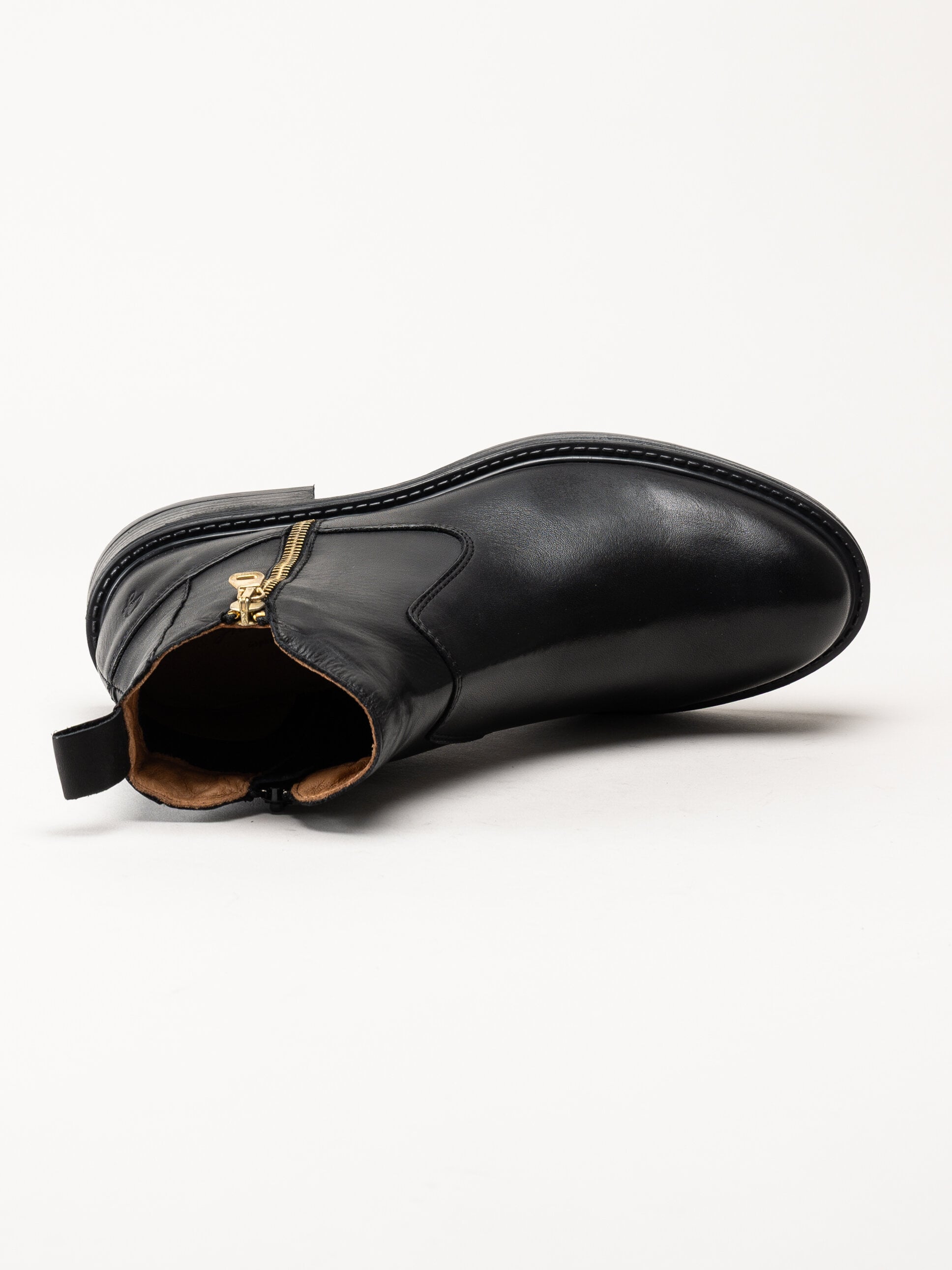 Shoedesign Copenhagen - Claudia - Svarta boots i skinn