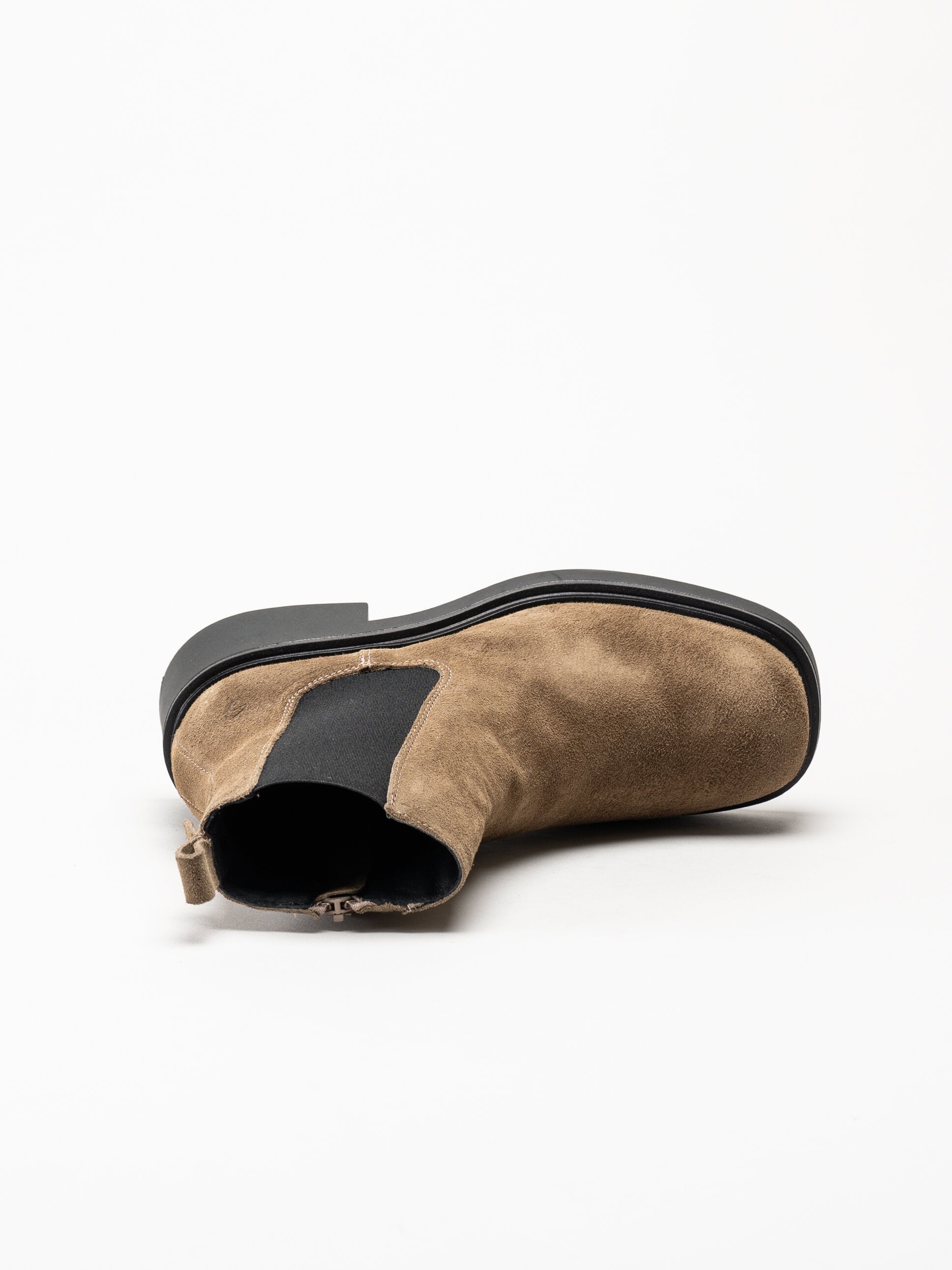 Shoedesign Copenhagen - Saddle - Bruna chelsea boots i mocka