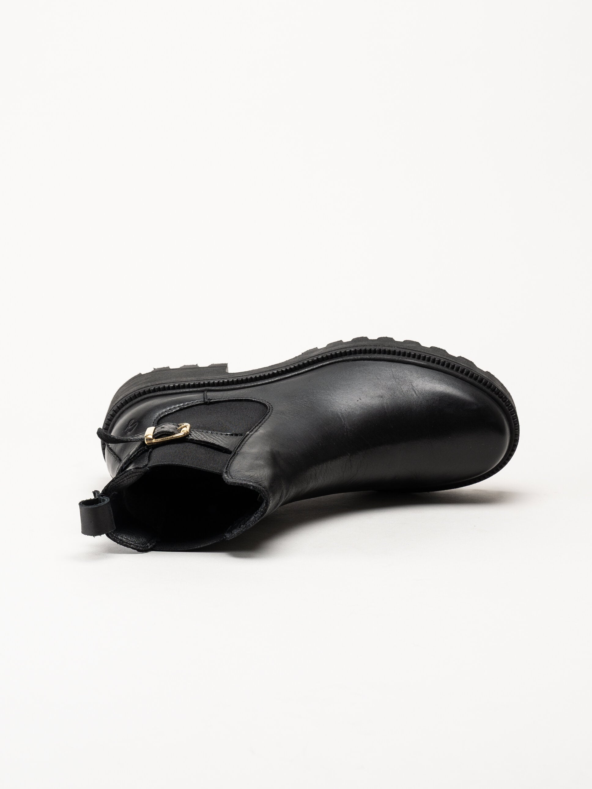 Shoedesign Copenhagen - Sarah - Svarta chelsea boots i skinn