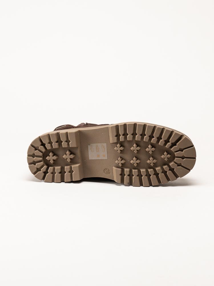 Duffy - Marcellina Tre - Mörkbruna fodrade boots