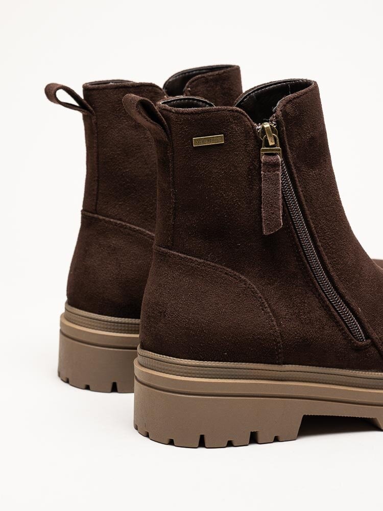 Duffy - Marcellina Tre - Mörkbruna fodrade boots