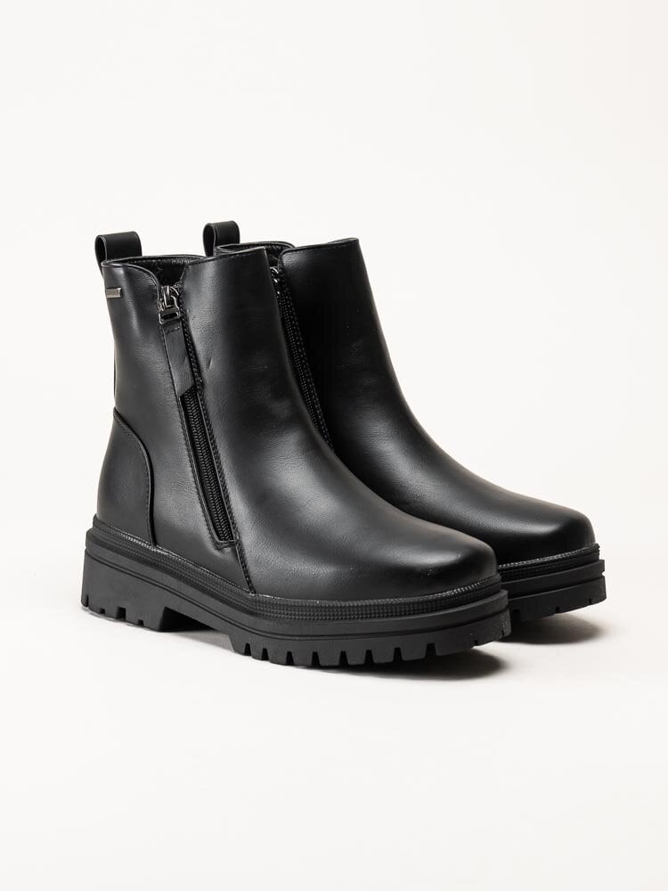 Duffy - Marcellina Tre - Svarta fodrade boots