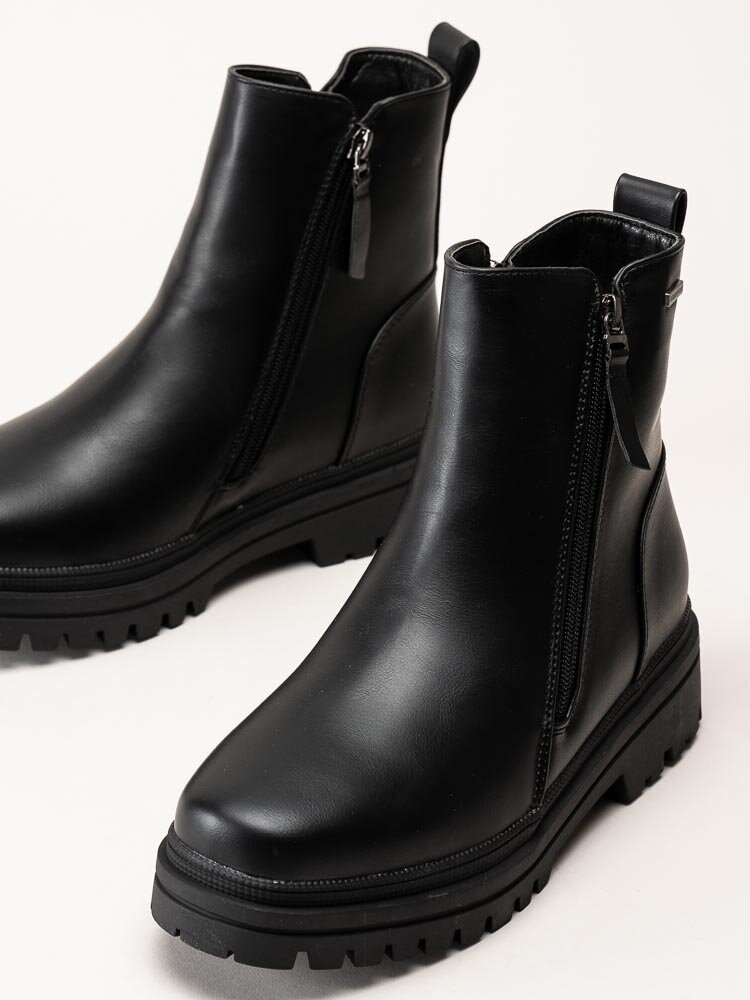 Duffy - Marcellina Tre - Svarta fodrade boots