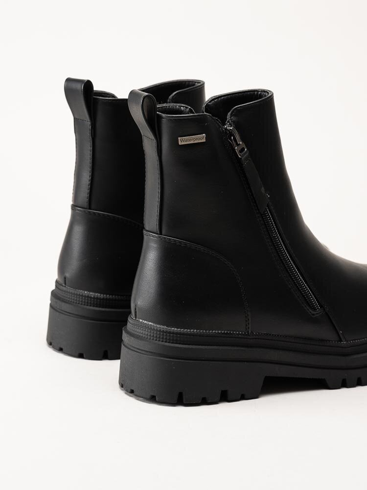 Duffy - Marcellina Tre - Svarta fodrade boots