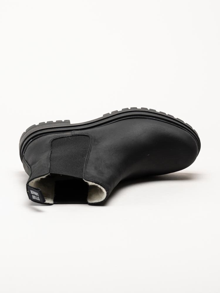 Johnny Bulls - Braga Tres - Svarta ullfodrade chelsea boots