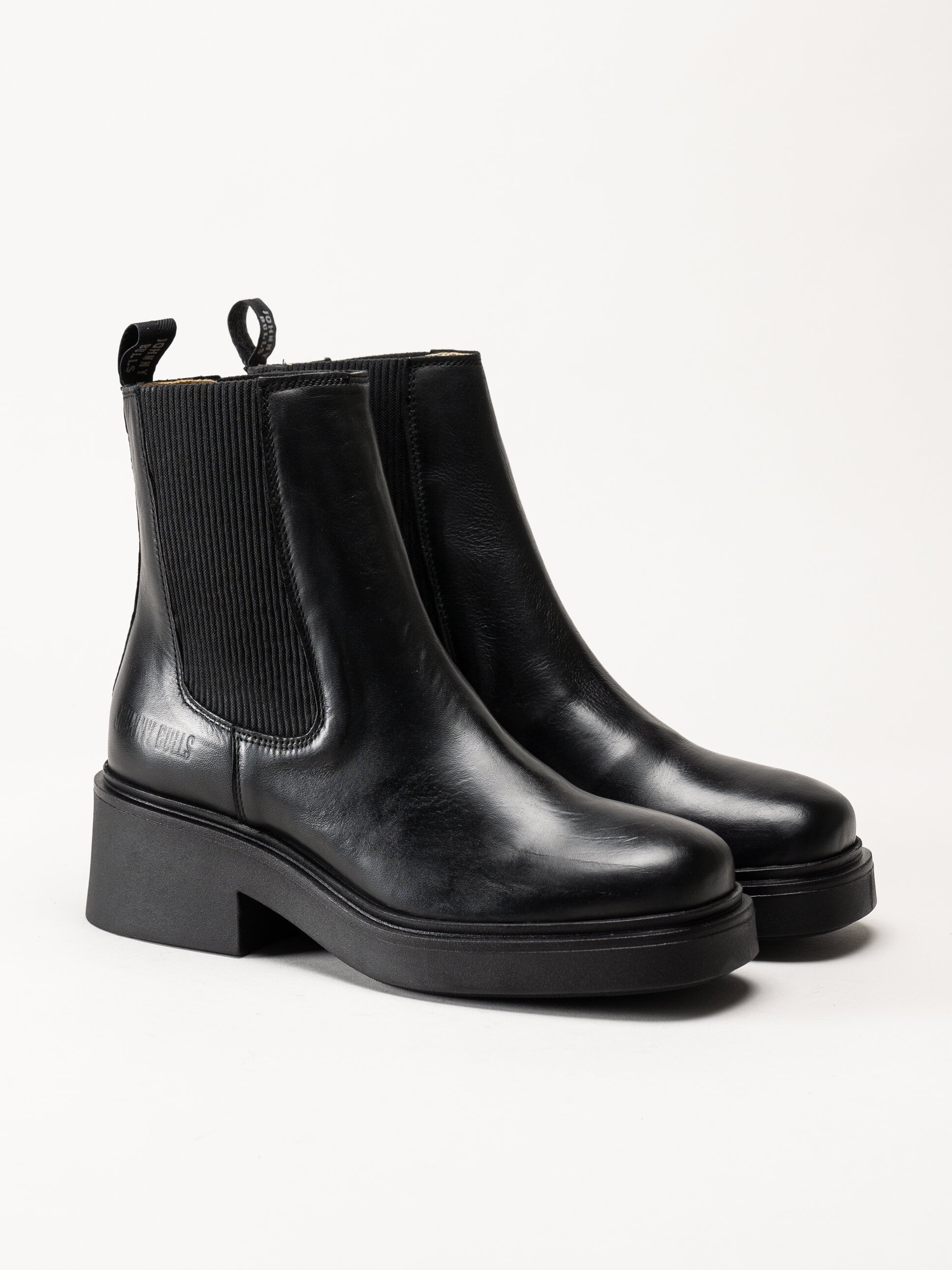 Johnny Bulls - Svarta chelsea boots i sinn