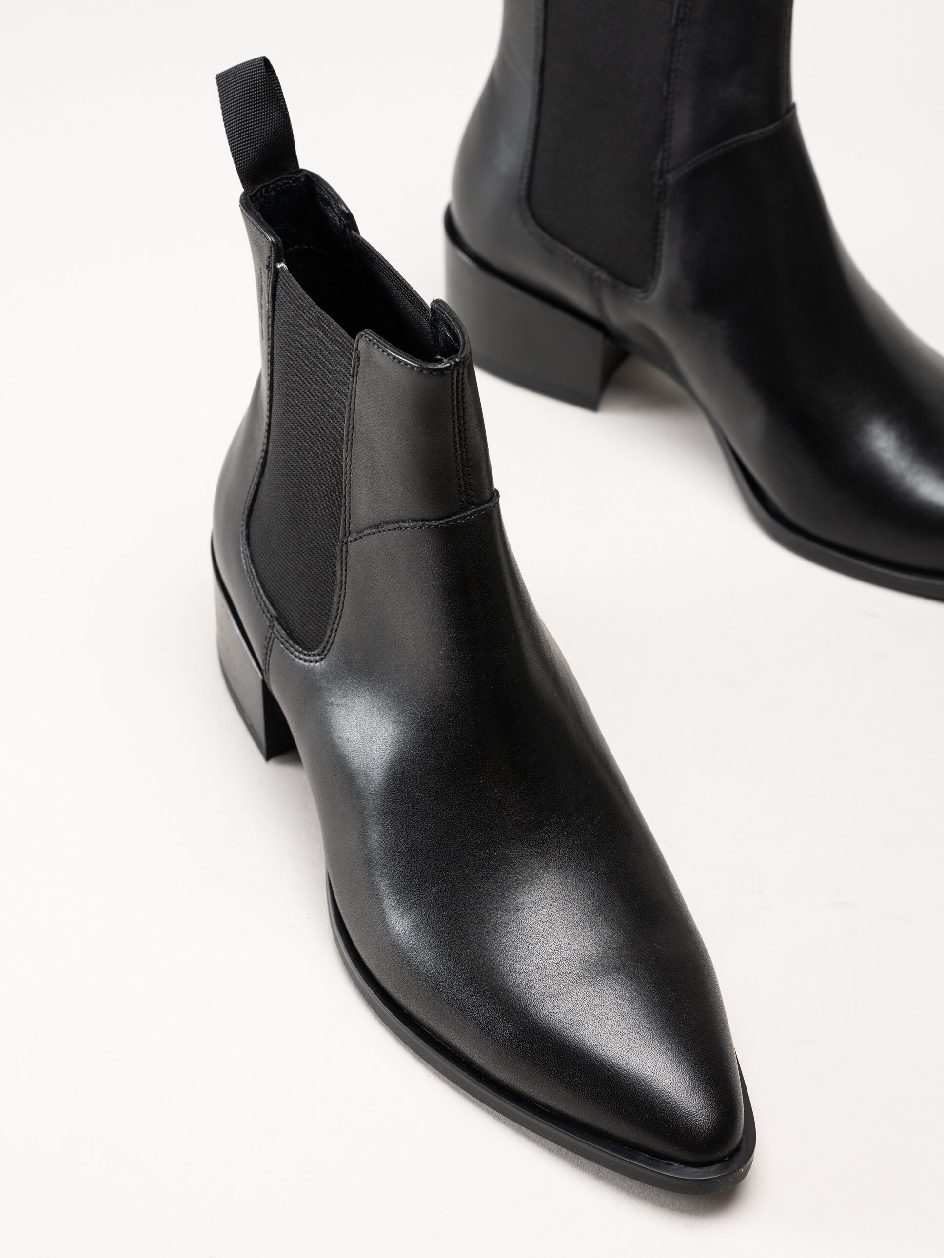 Vagabond - Marja - Svarta boots i skinn