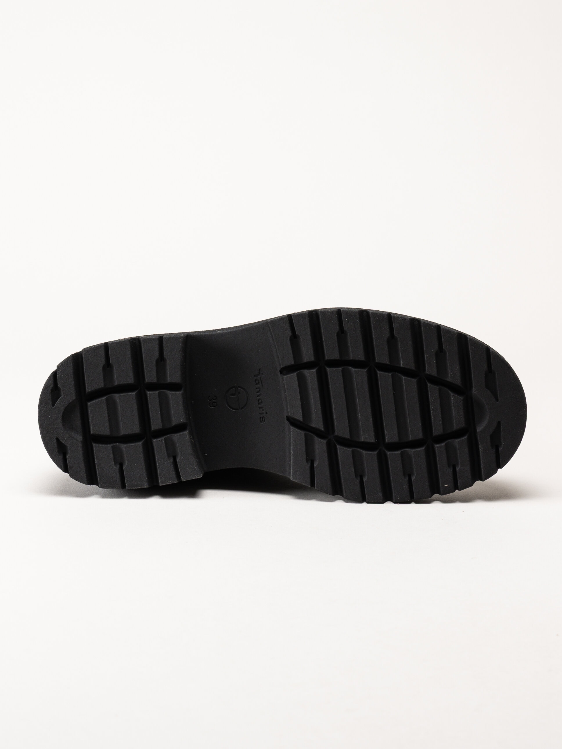 Tamaris - Svarta boots i skinn