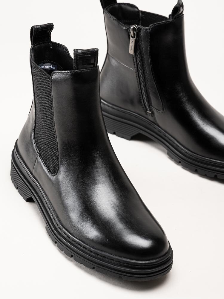 Tamaris - Svarta chelsea boots
