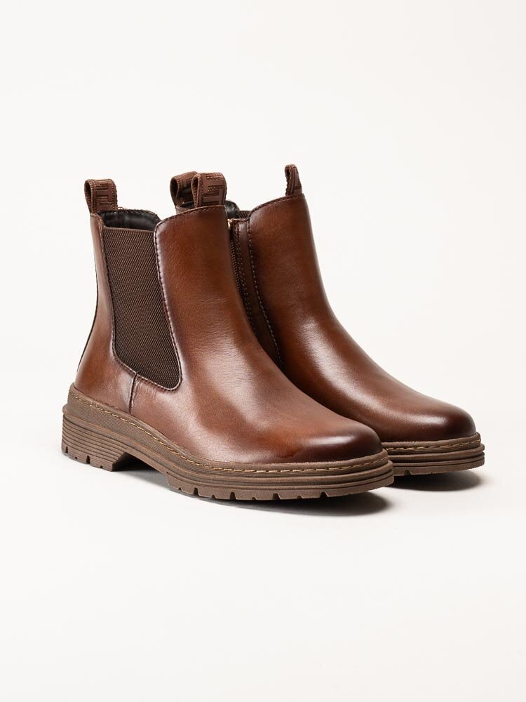 Tamaris - Bruna chelsea boots i skinn
