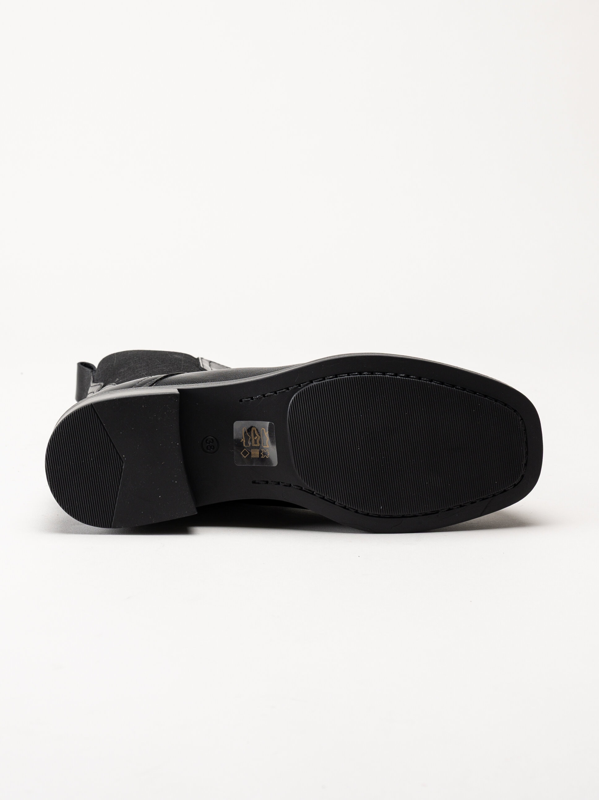 Mjus - Dekster - Svarta chelsea boots i skinn