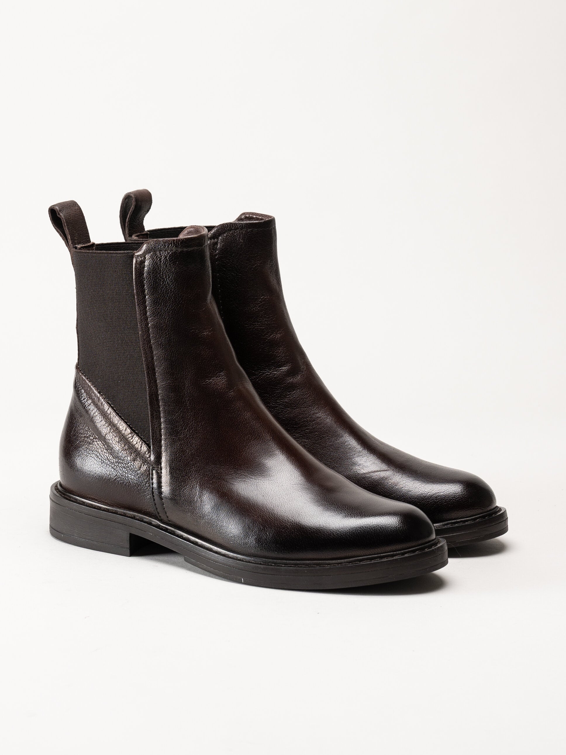 Mjus - Fabia - Bruna chelsea boots i skinn