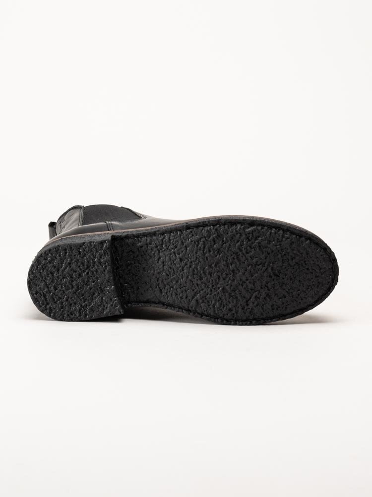 Rosa Negra - Svarta ullfodrade chelsea boots