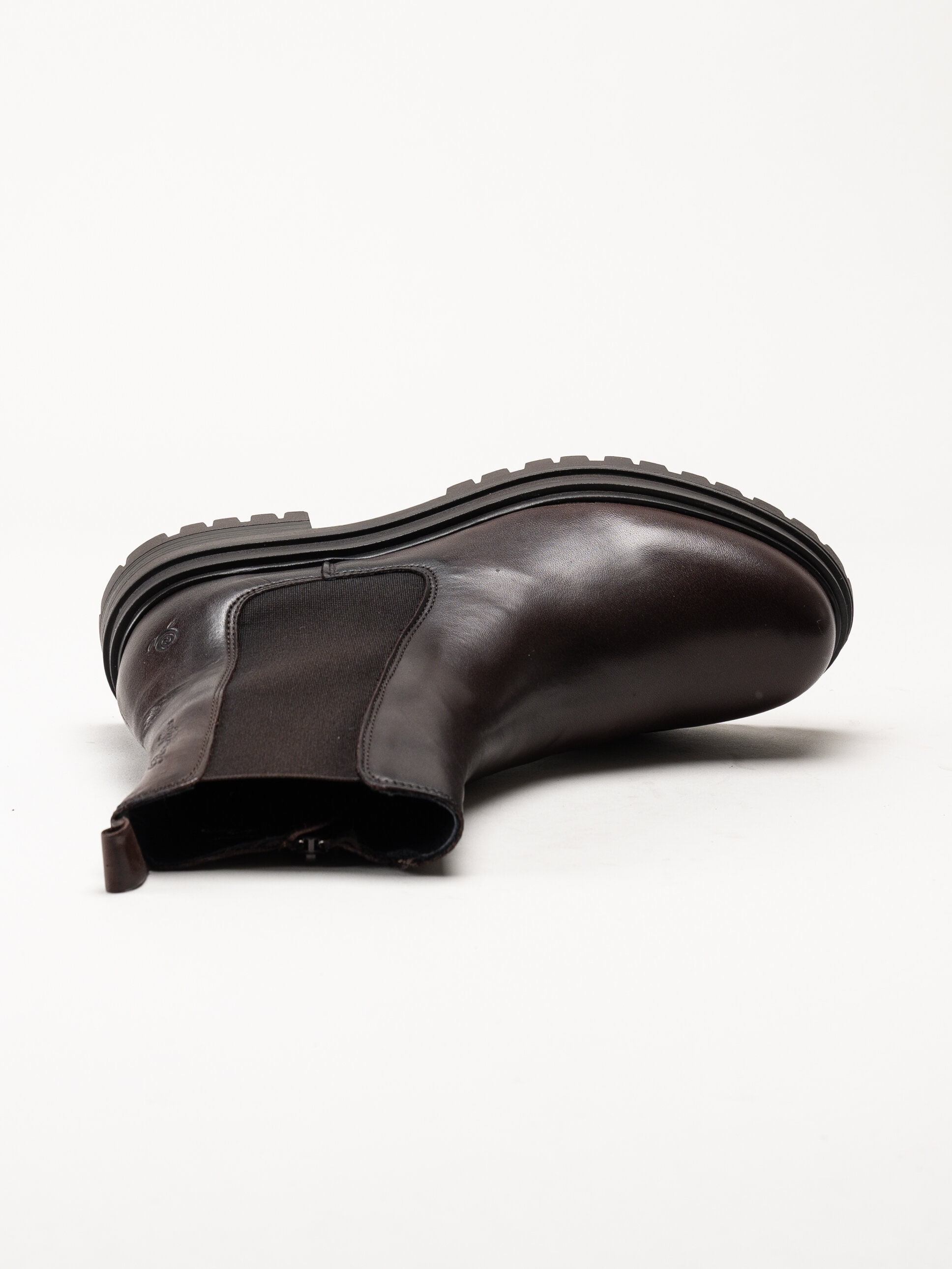 Rosa Negra - Mörkbruna boots i skinn