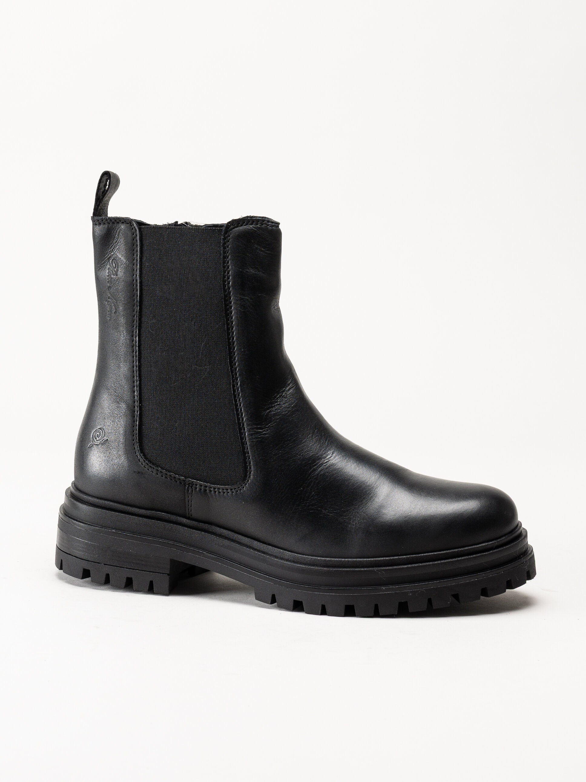 Rosa Negra - Svarta boots i skinn