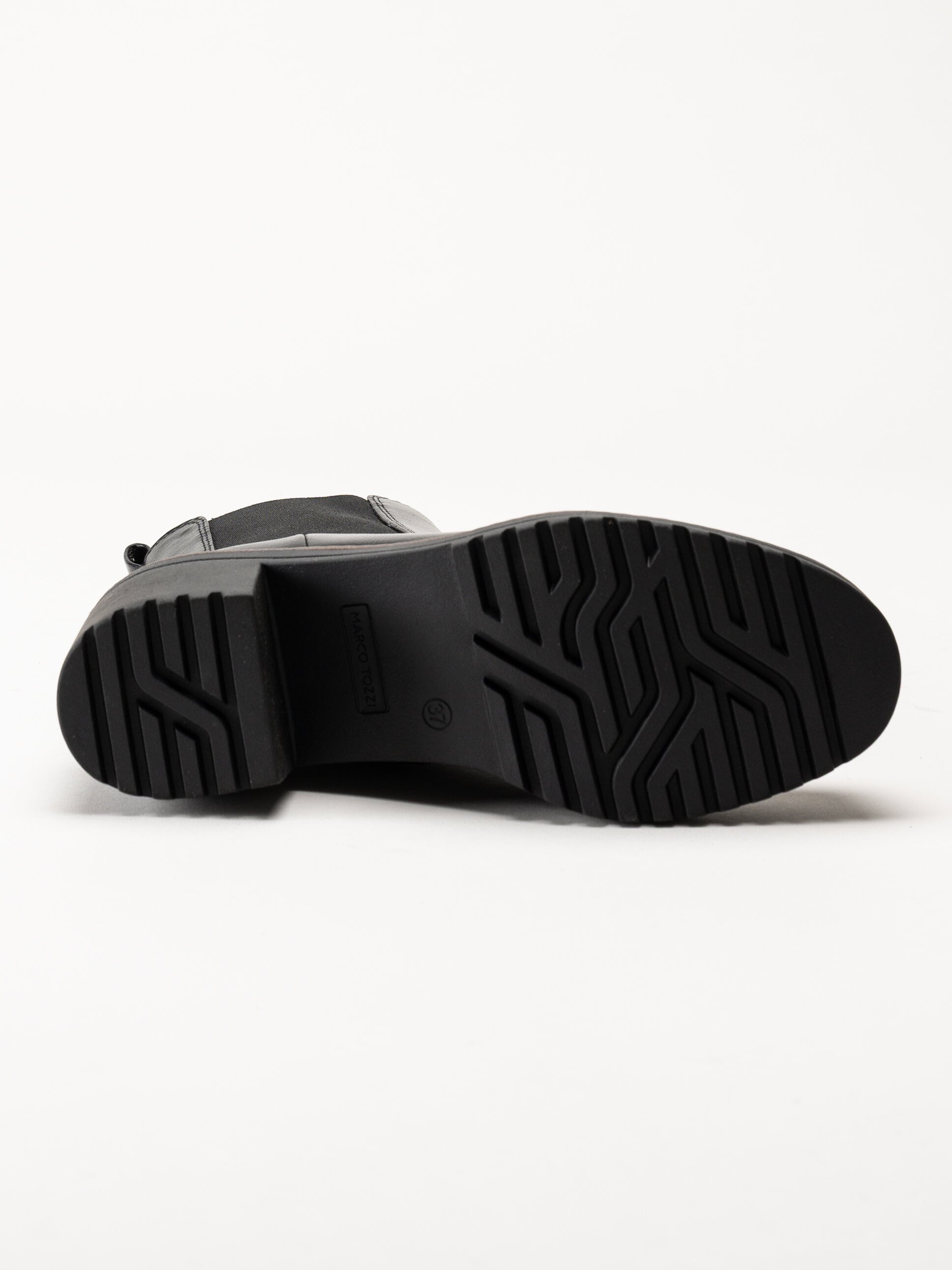 Marco Tozzi - Svarta boots med klack