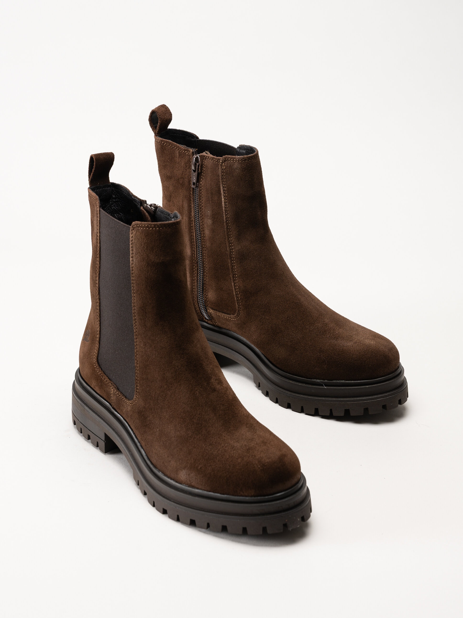 Rosa Negra - Bruna chelsea boots i mocka