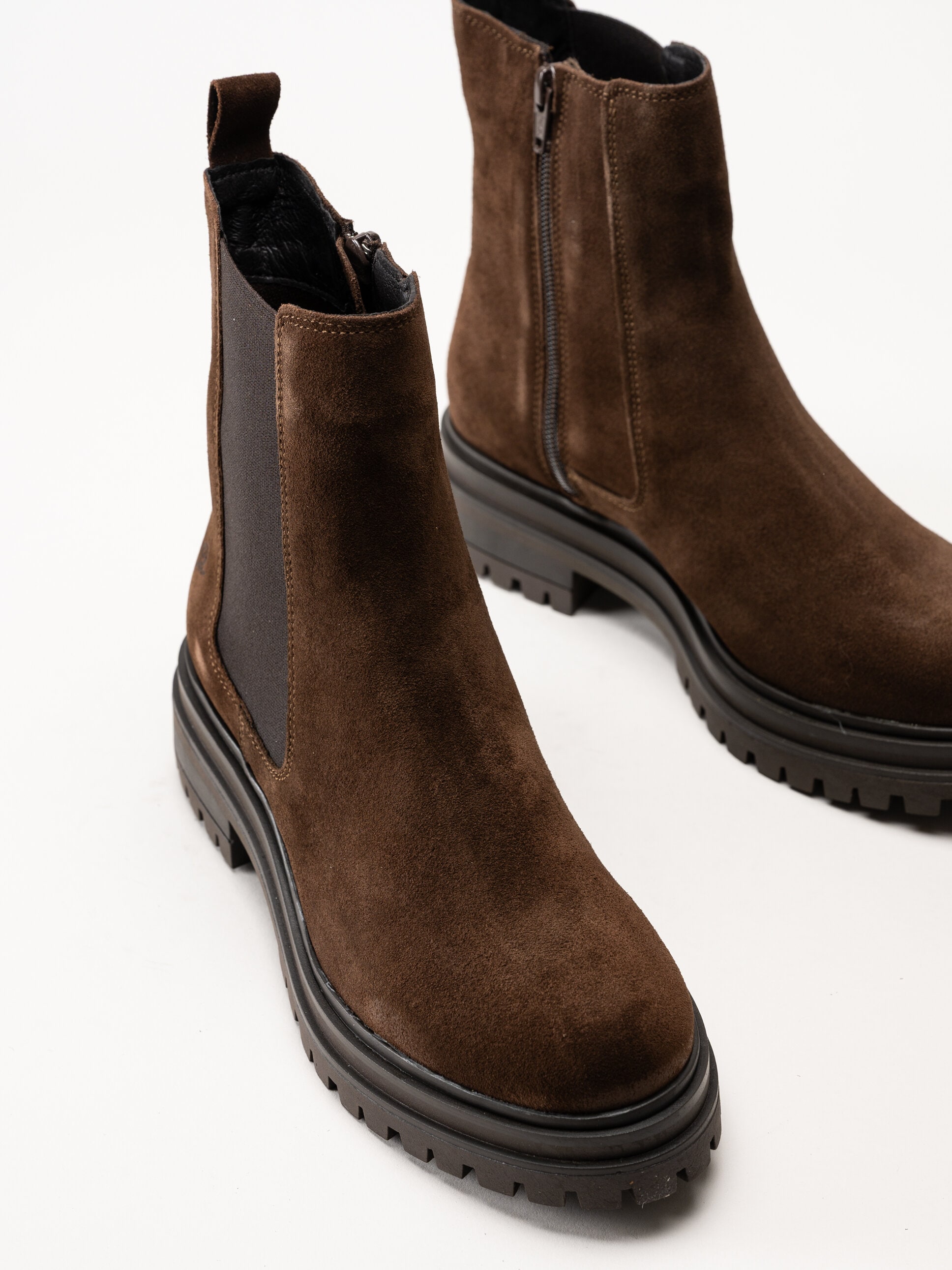 Rosa Negra - Bruna chelsea boots i mocka