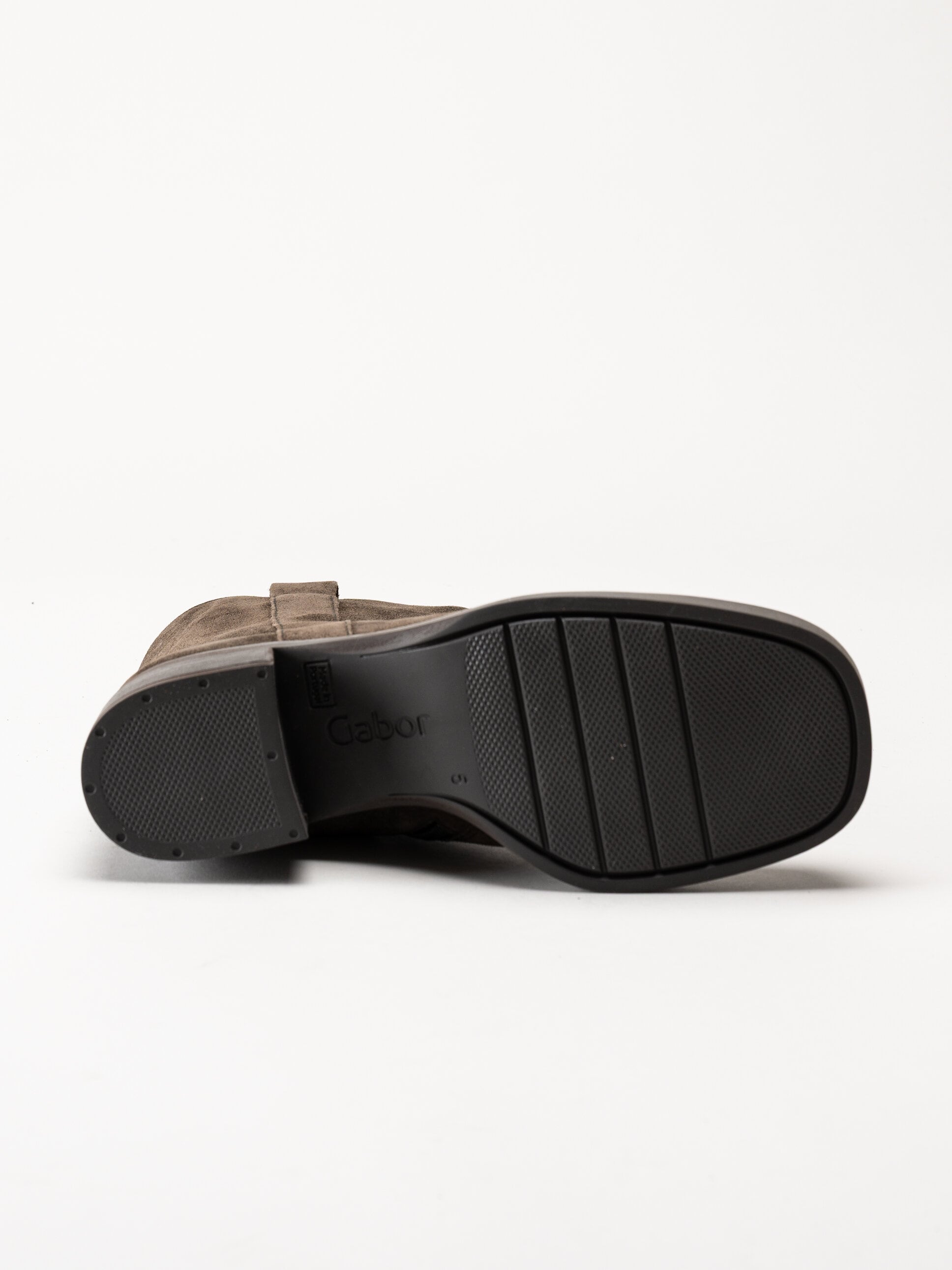 Gabor - Mörkbruna western boots i mocka