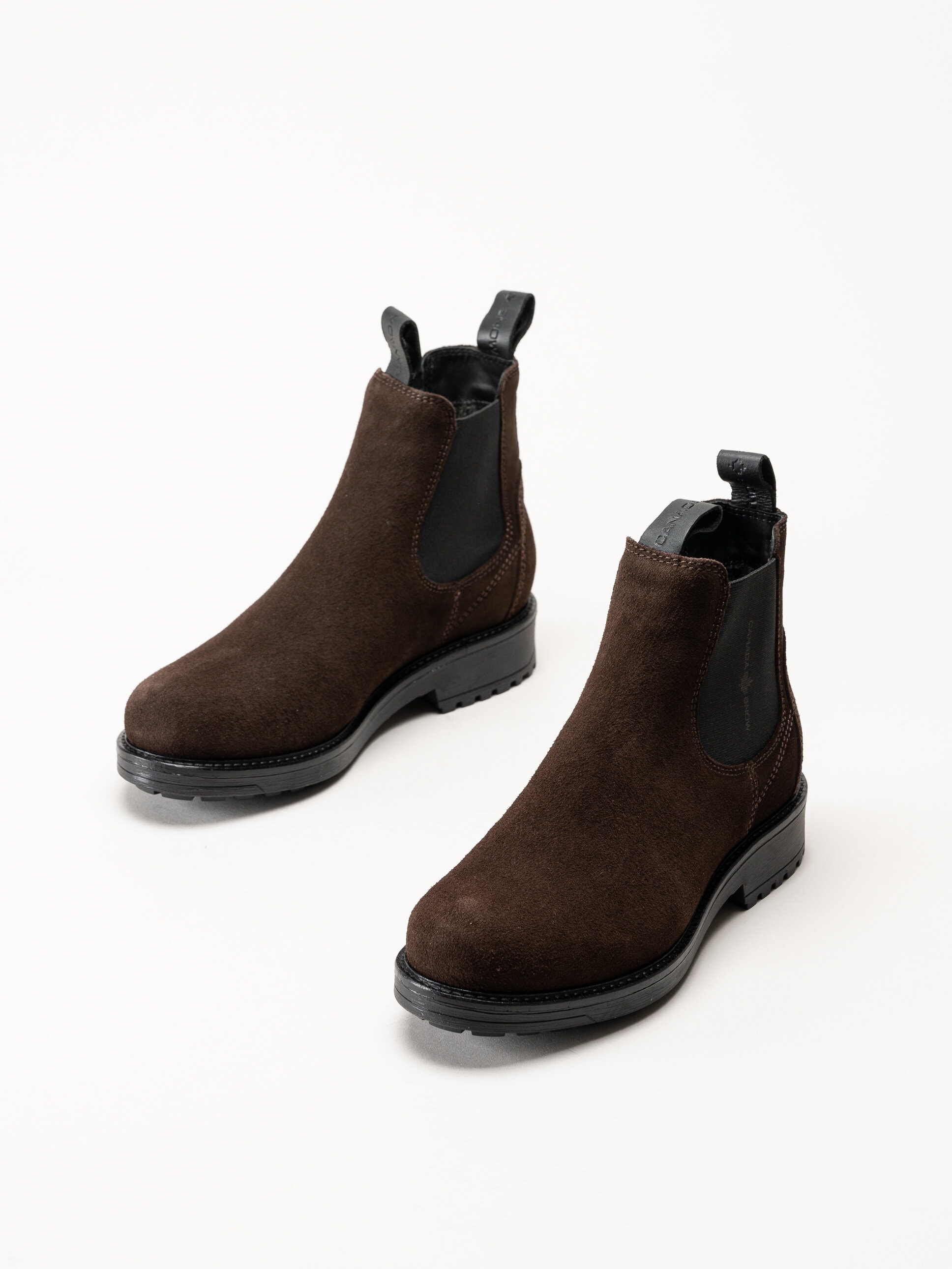 Canada Snow - Dawis - Bruna chelsea boots i mocka