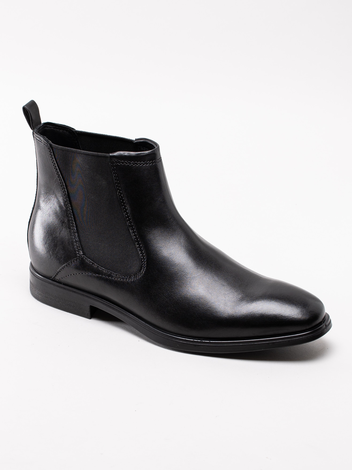 11193011 Ecco Melbourne 621754-01001 svarta klassiska chelsea boots i skinn-1