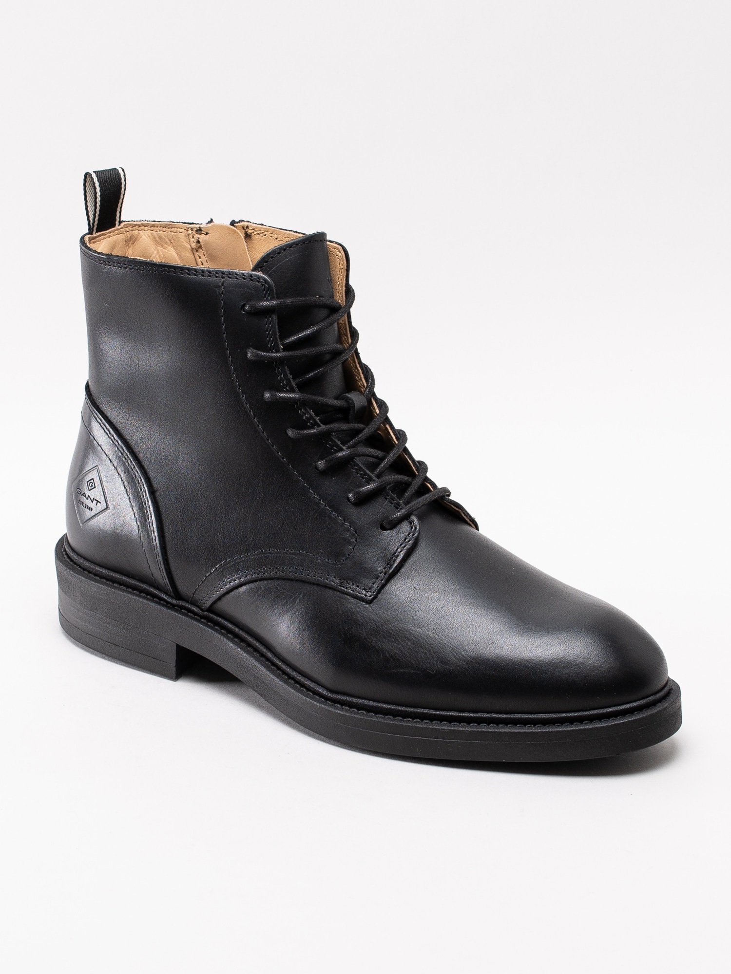 11193015 Gant Martin 19641919G00 svarta dressade boots med tjock sula-1