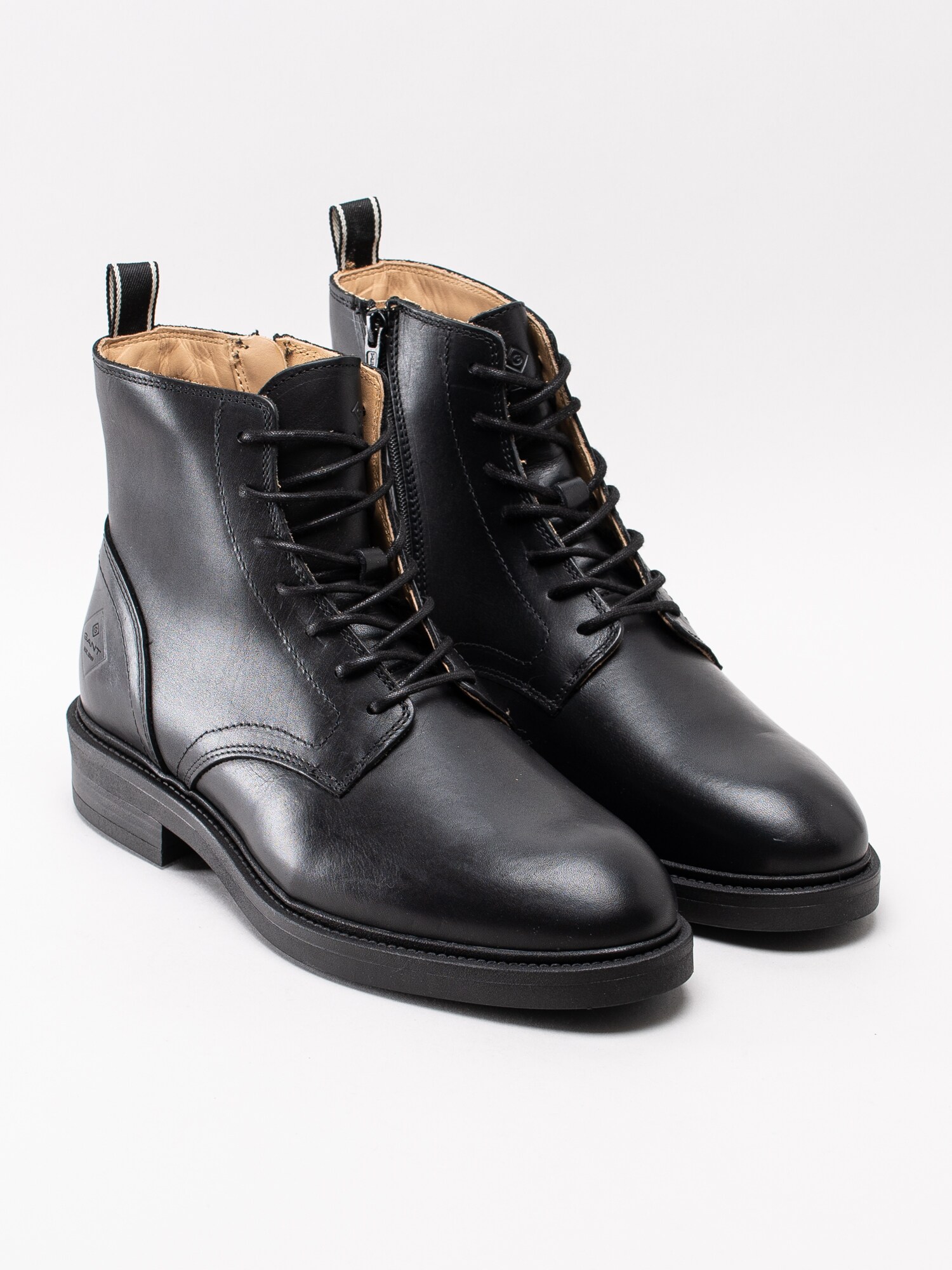 11193015 Gant Martin 19641919G00 svarta dressade boots med tjock sula-3