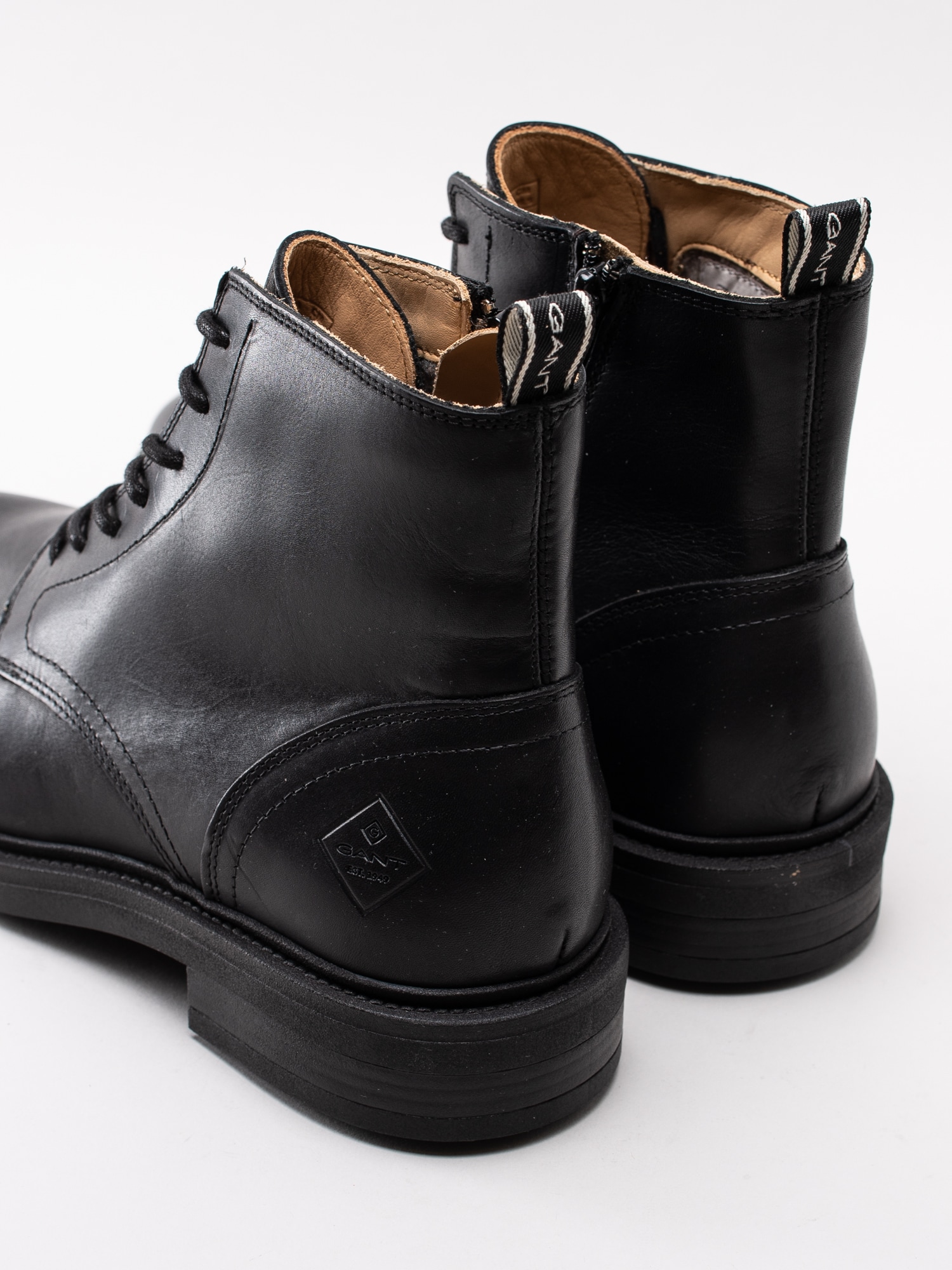 11193015 Gant Martin 19641919G00 svarta dressade boots med tjock sula-7