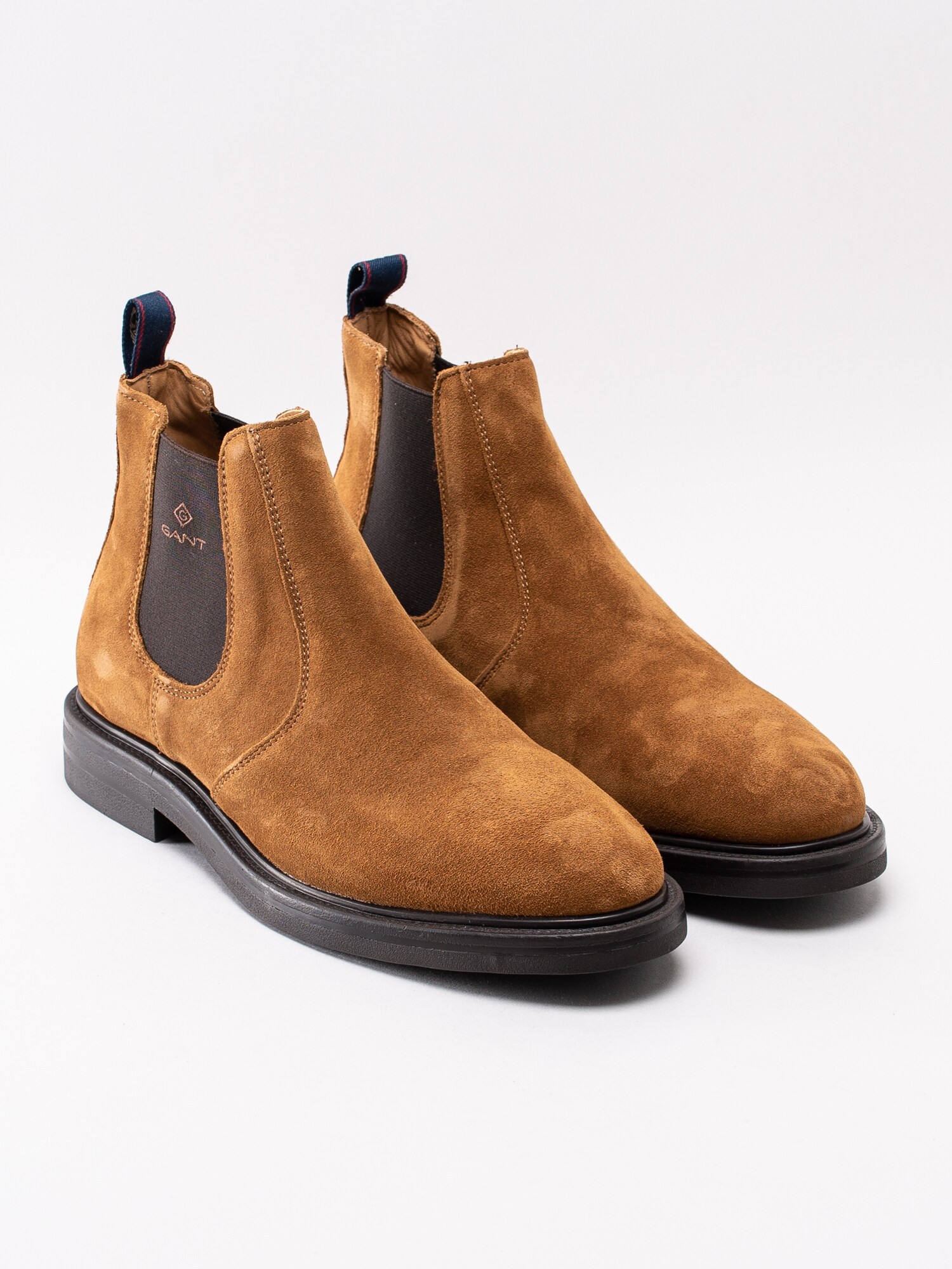 11193016 Gant Fargo 19653899G30-G45 cognac bruna chelsea boots med markerad sula-3