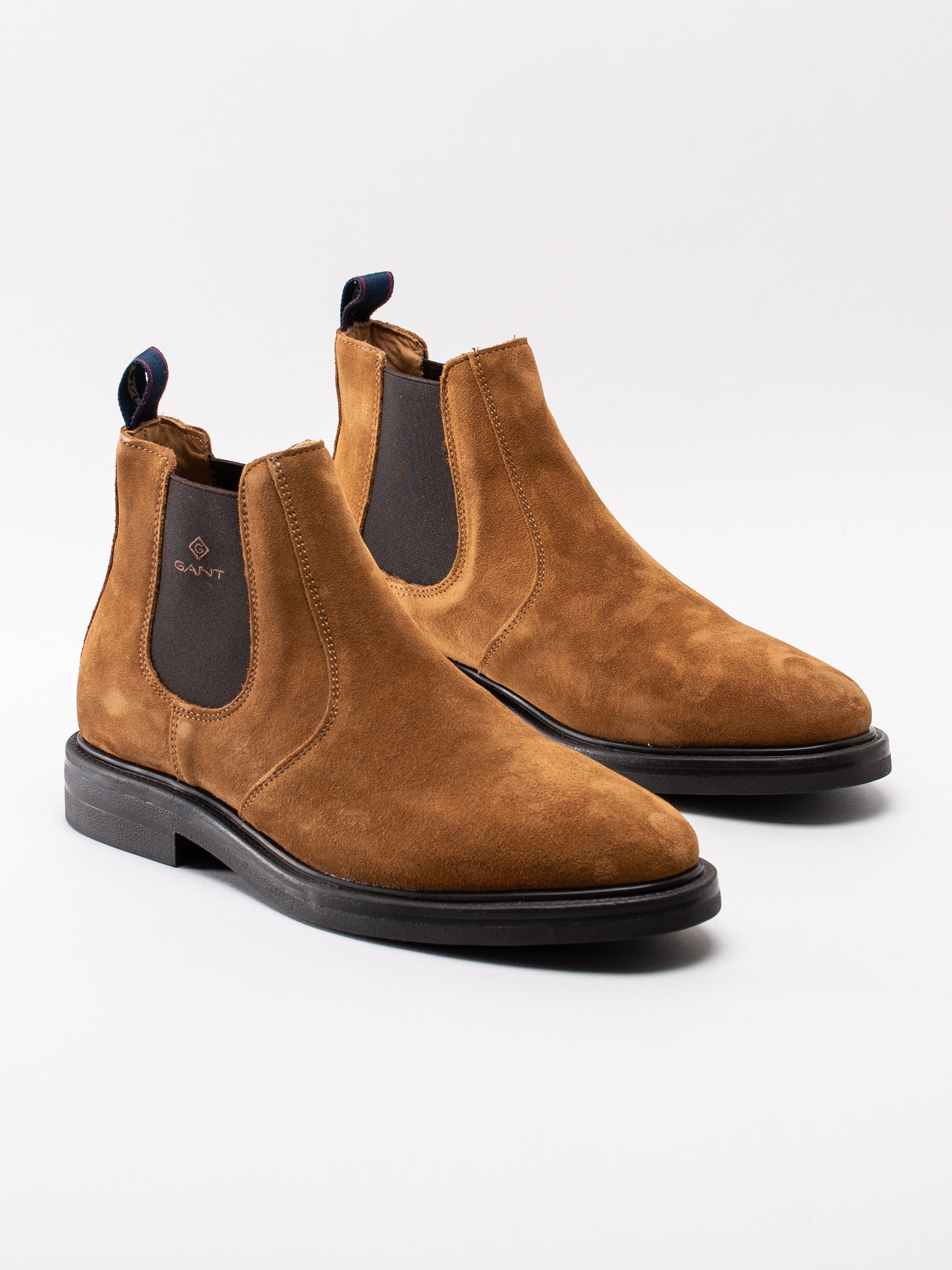 11193016 Gant Fargo 19653899G30-G45 cognac bruna chelsea boots med markerad sula-6