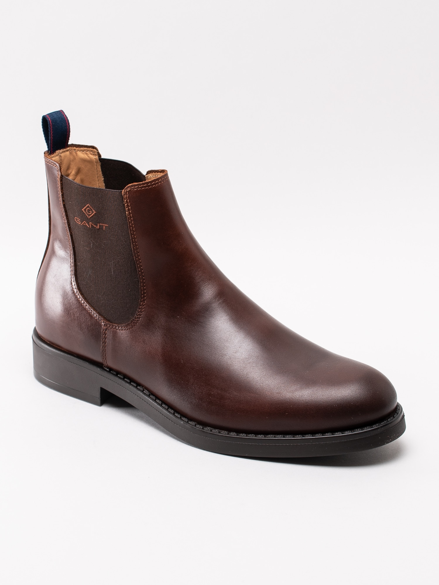 11193020 Gant Oscar 19651923G15-G408 bruna klassiska chelsea boots med logga-1