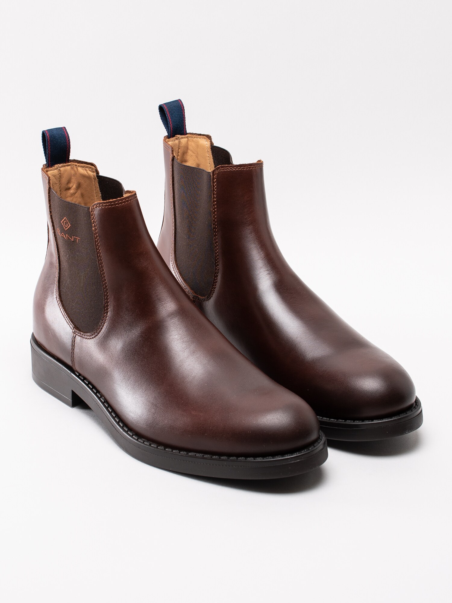 11193020 Gant Oscar 19651923G15-G408 bruna klassiska chelsea boots med logga-3