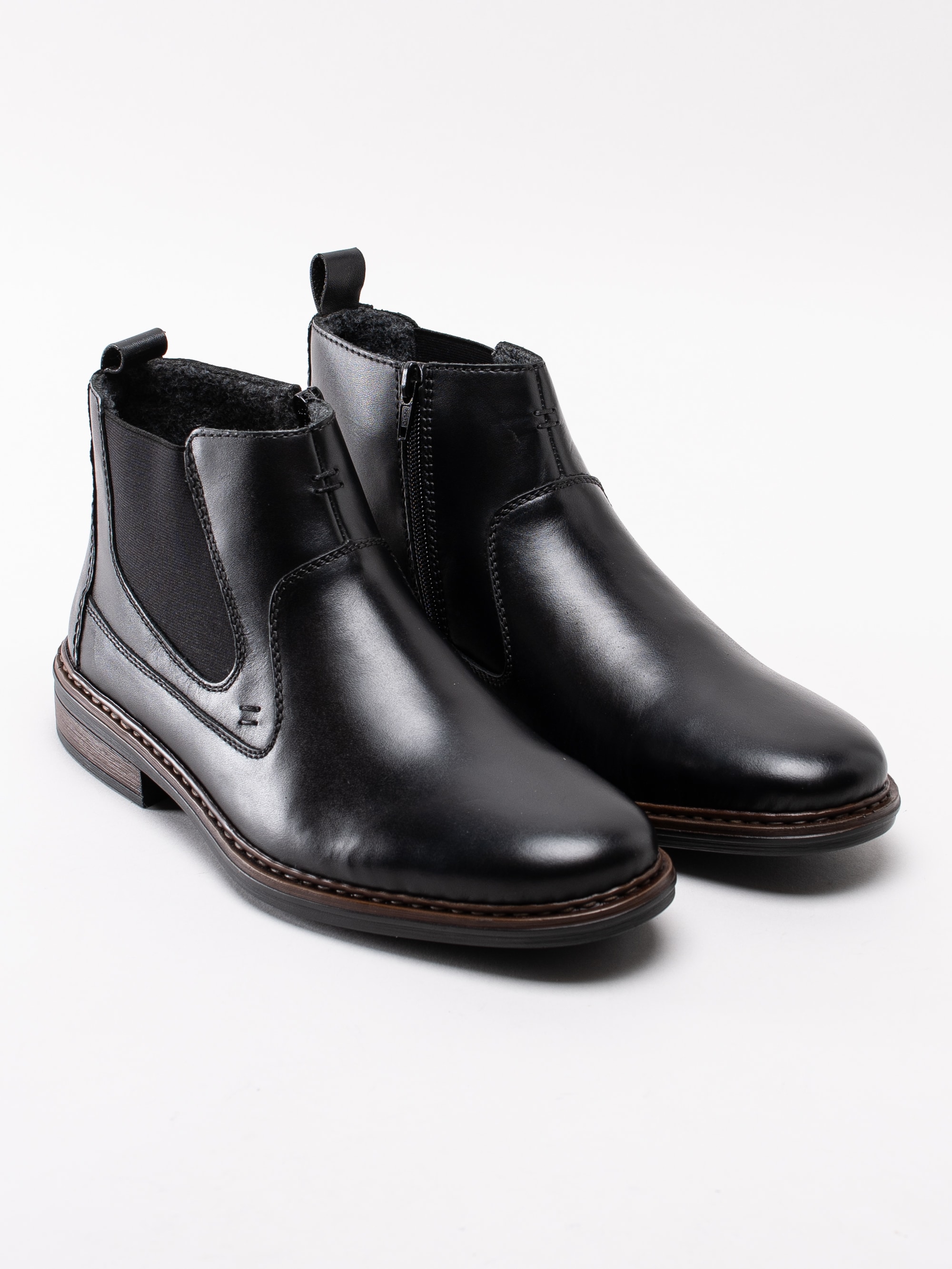 11193028 Rieker 37662-00 svarta klassiska chelsea boots-3