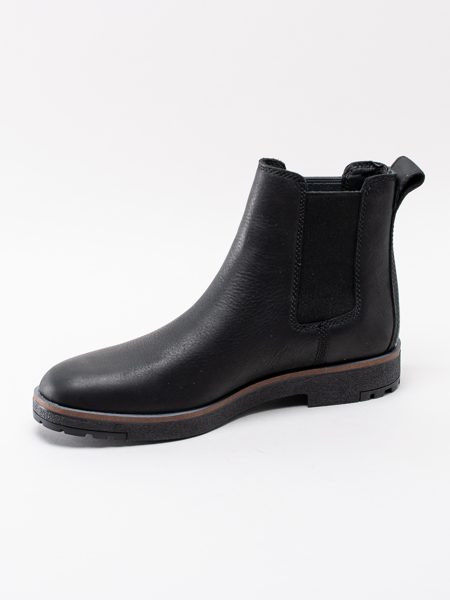 11193030 Timberland Folk Gentleman Chelsea CA27SK svarta chelsea boots i mjuk oljat skinn-2