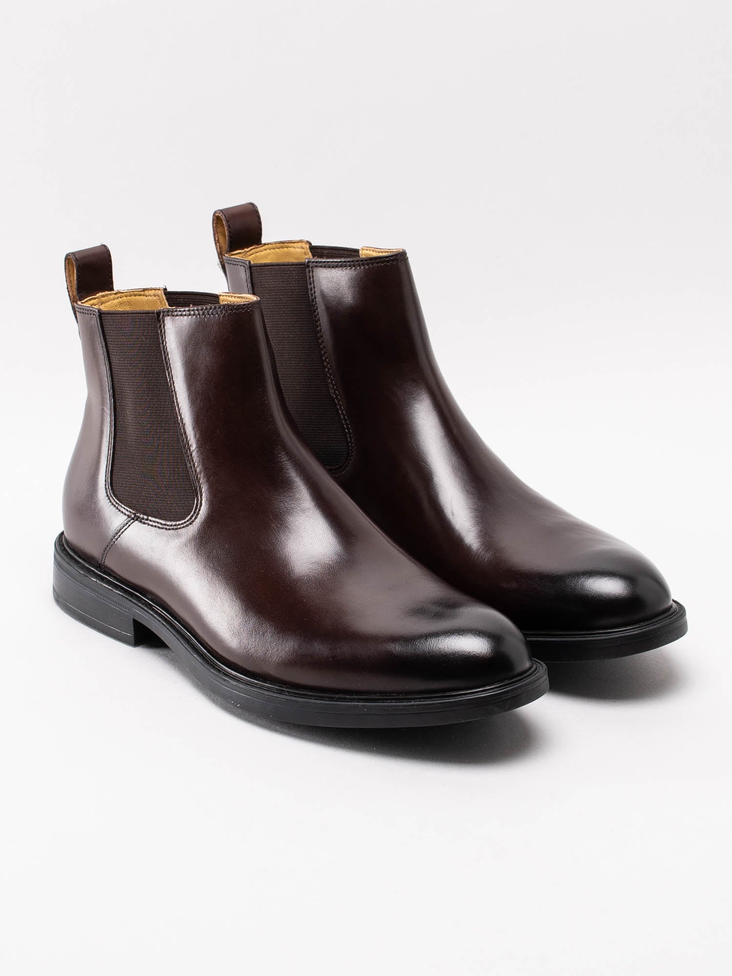 11203005 Steptronic Globe Dk Brown Leather mörkbruna klassiska chelsea boots-3