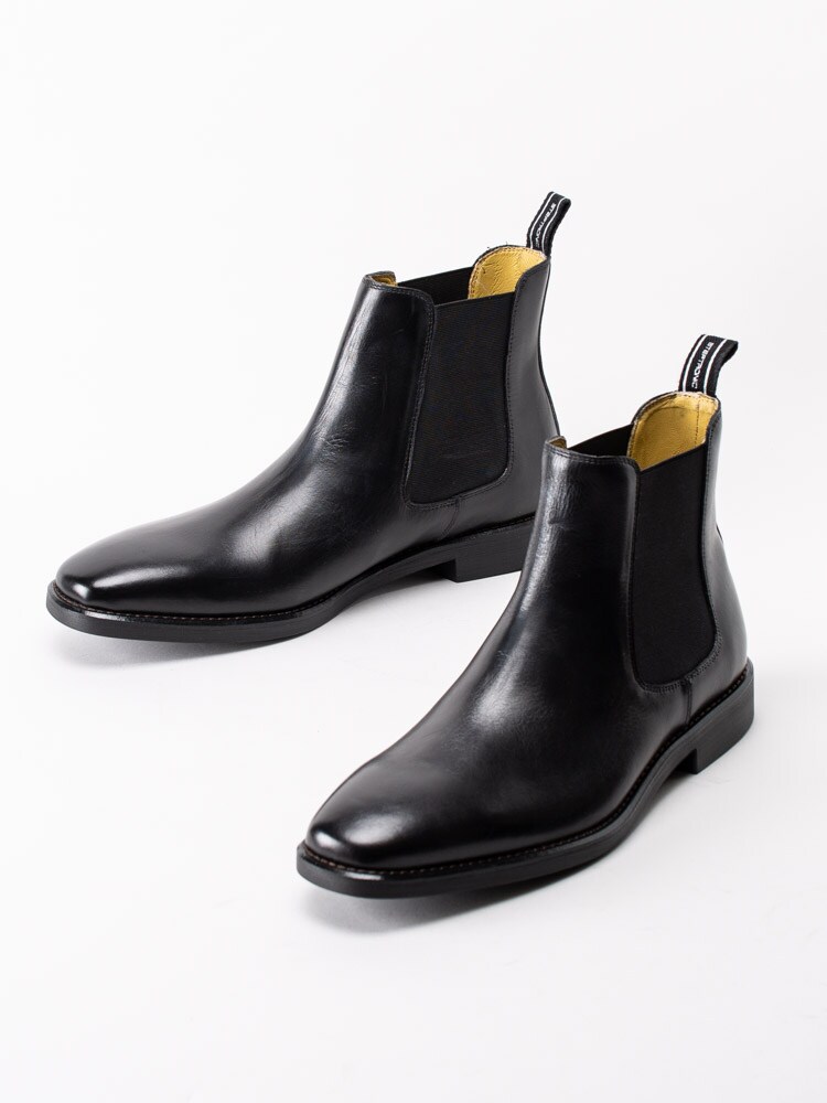 11203006 Steptronic Mayfair Black svarta sköna chelsea boots-6