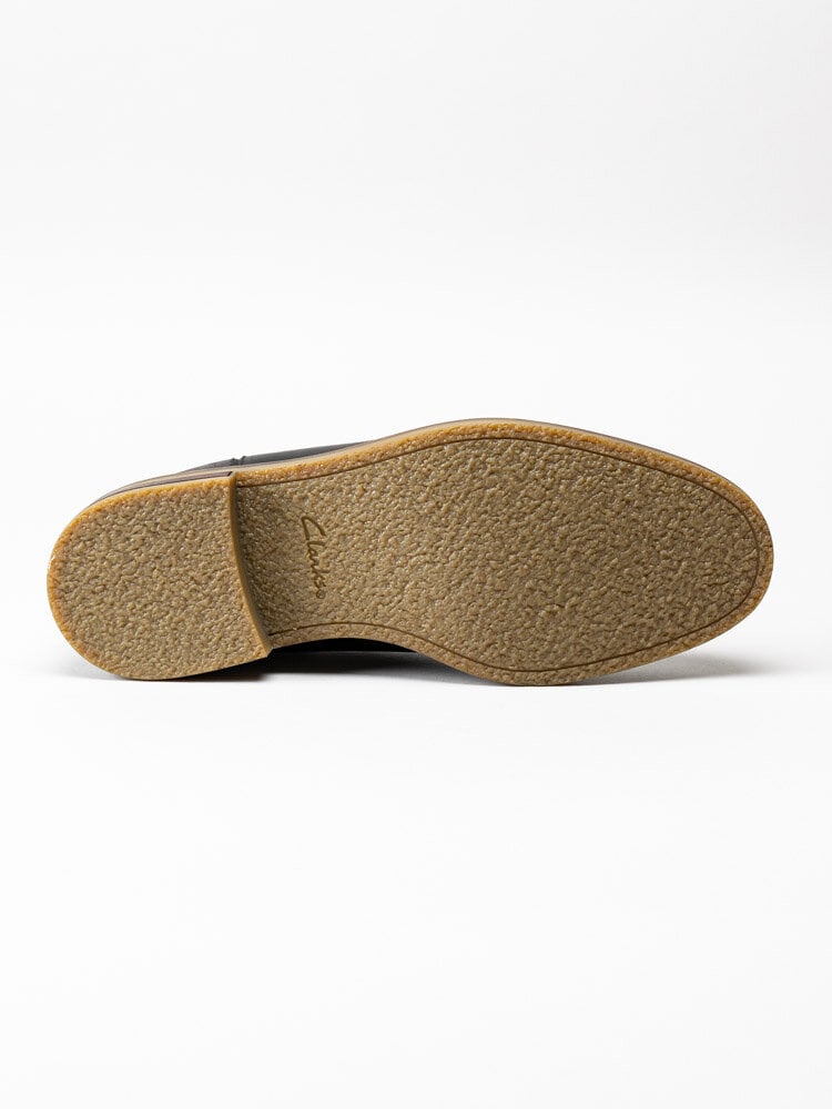Clarks - Jaxen Chelsea - Svarta chelsea boots i skinn