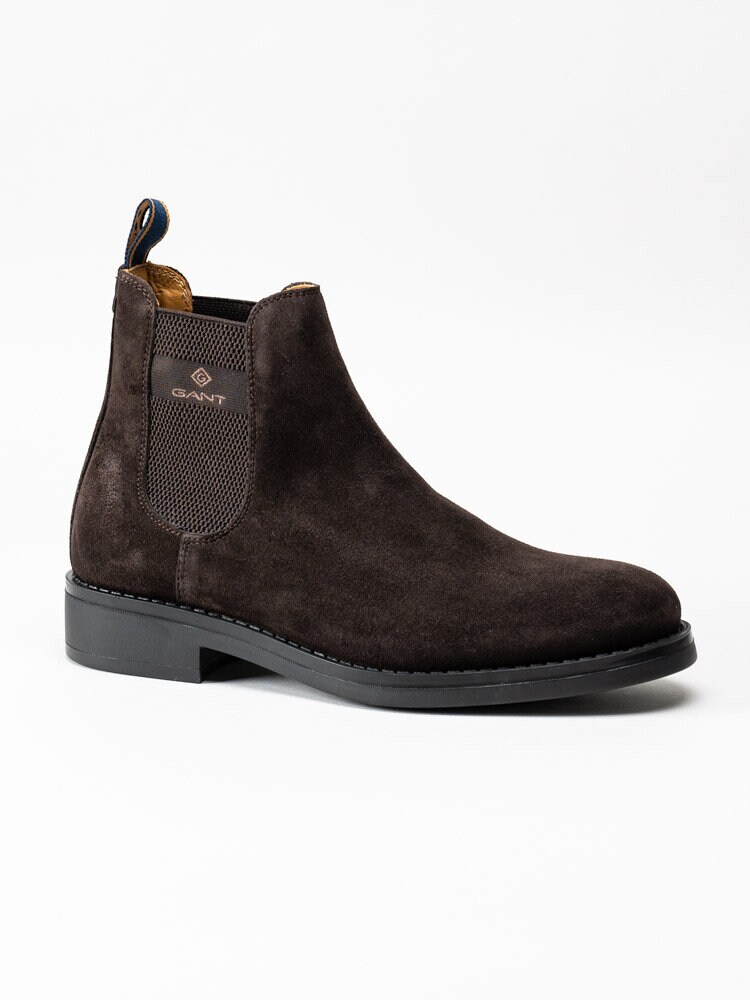 Gant Footwear - Brookly Chelsea Boot - Mörkbruna chelsea boots i mocka