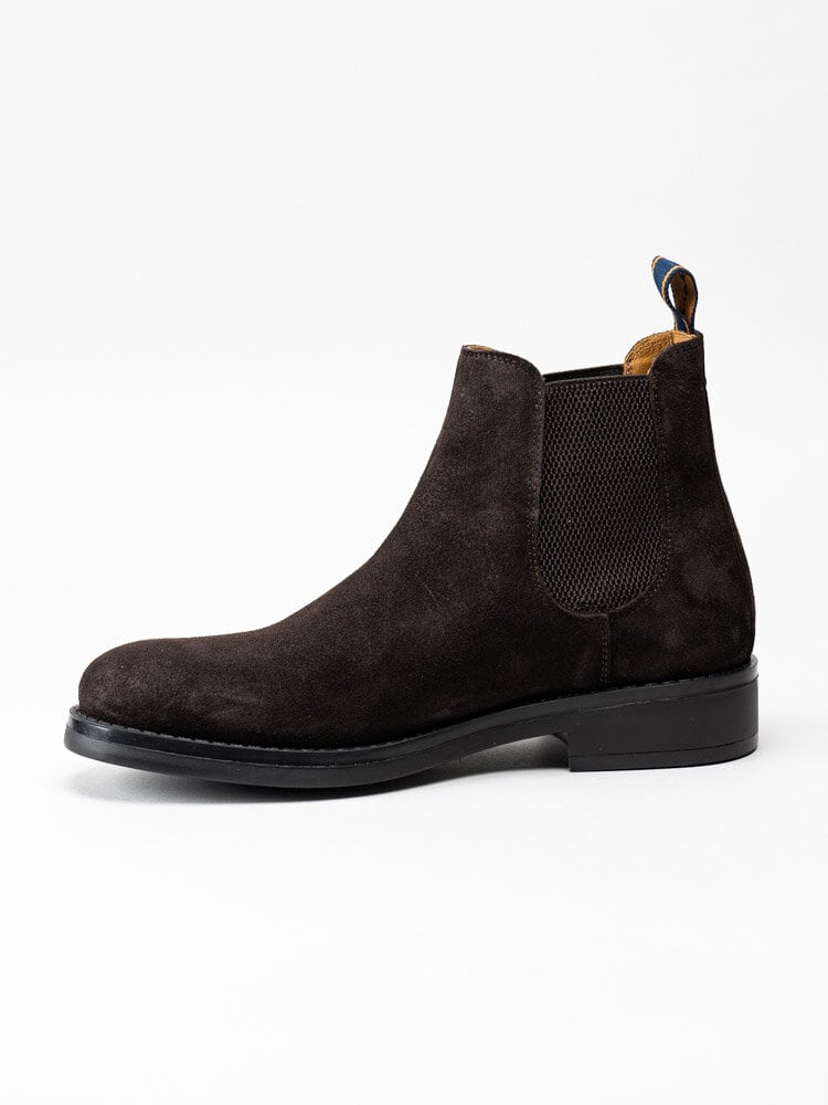 Gant Footwear - Brookly Chelsea Boot - Mörkbruna chelsea boots i mocka