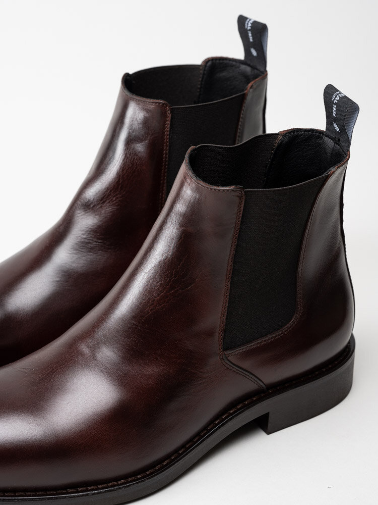 Playboy Footwear - Gosling - Mörkbruna boots i skinn