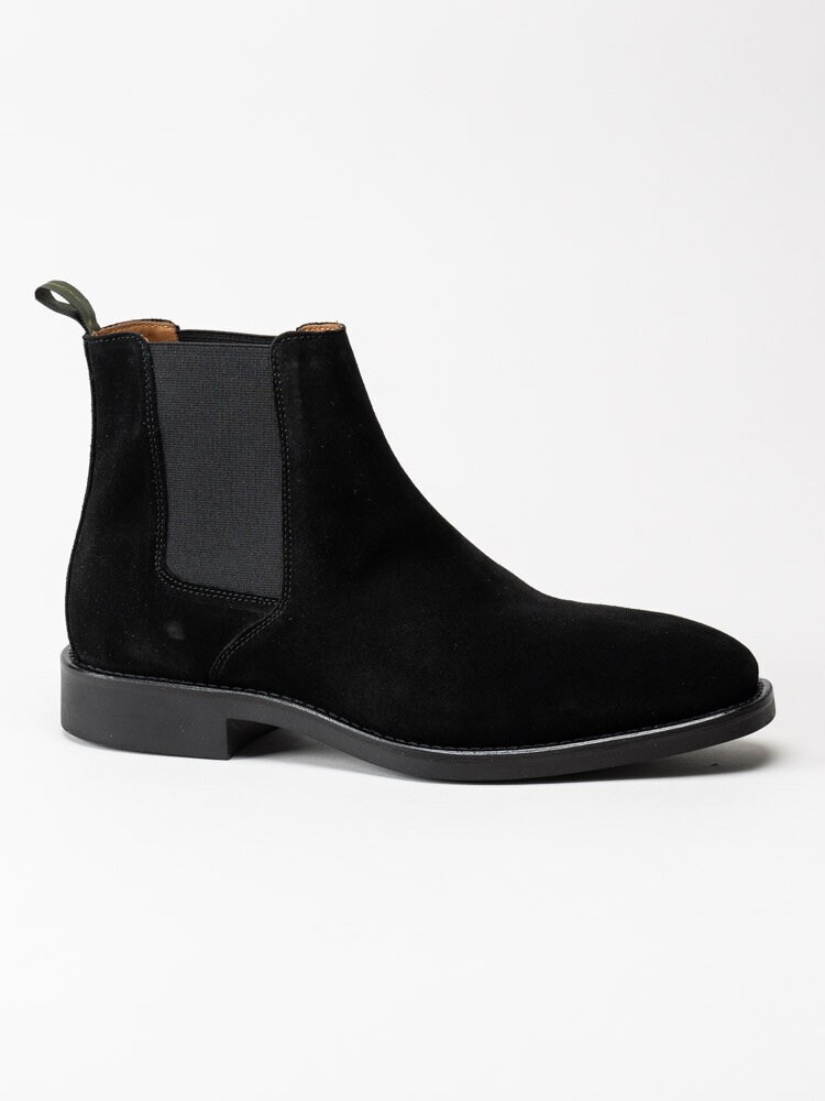 Playboy Footwear - Gosling - Svarta boots i mocka