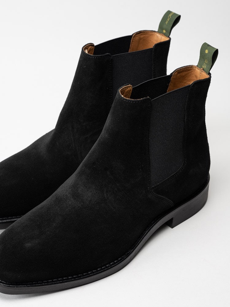 Playboy Footwear - Gosling - Svarta boots i mocka